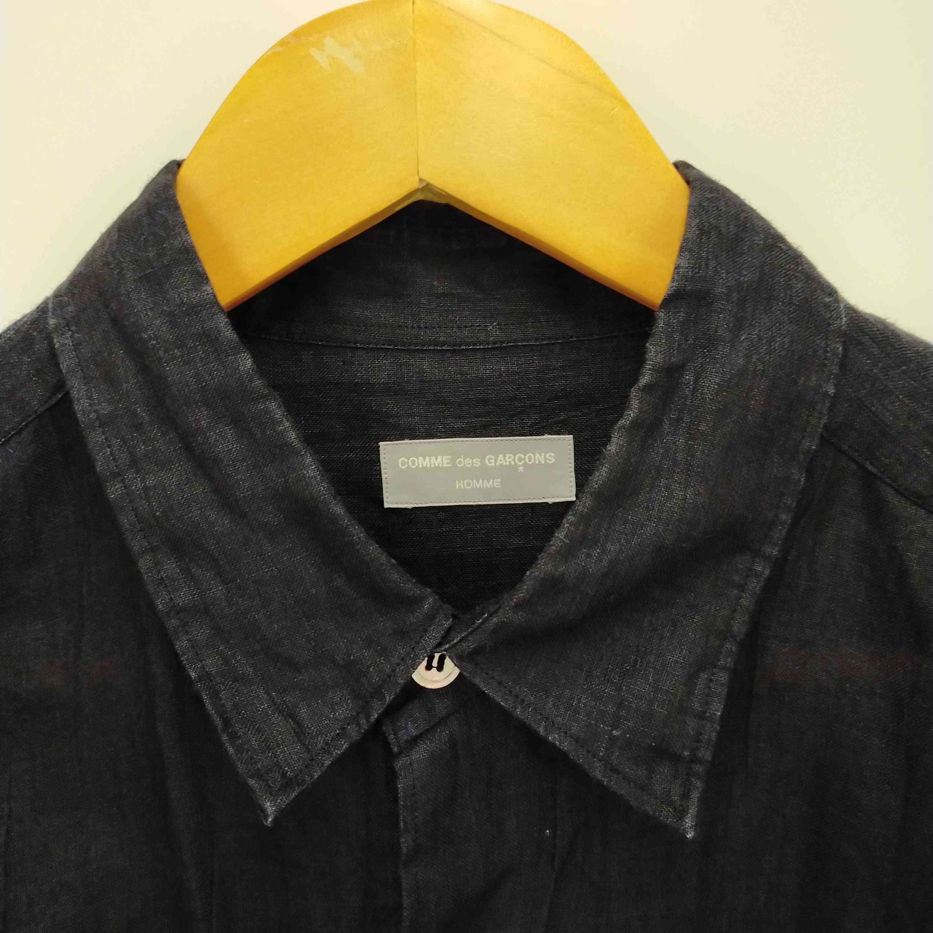 コムデギャルソンオム COMME des GARCONS HOMME リネンシャツ