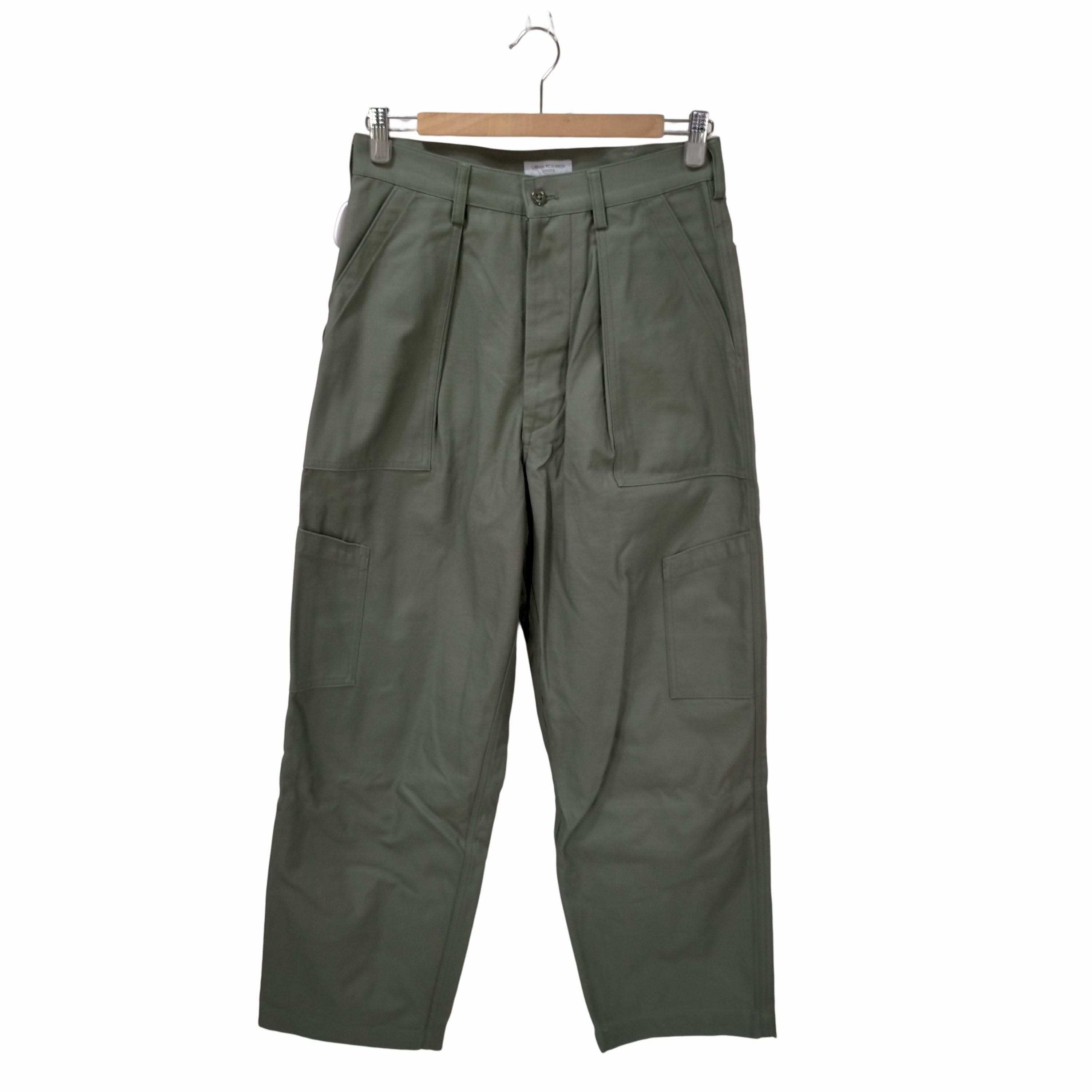 アーバンリサーチ URBAN RESEARCH バックサテン UTILITY TROUSERS by