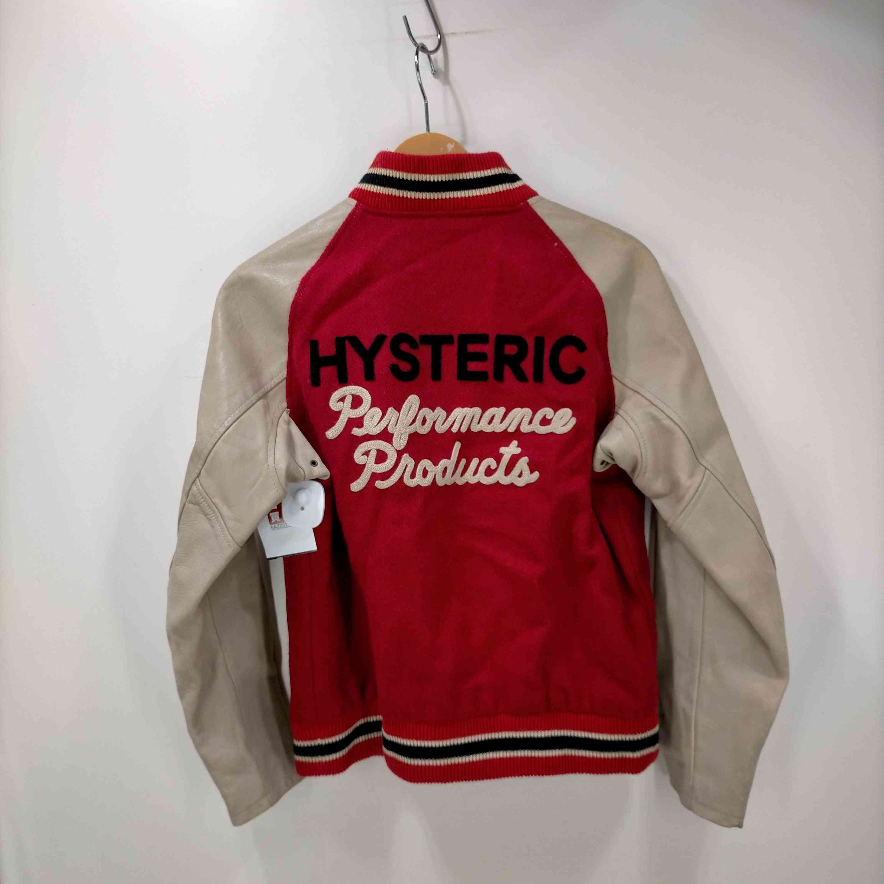 ヒステリックグラマー HYSTERIC GLAMOUR ヴィンテージ 袖レザー