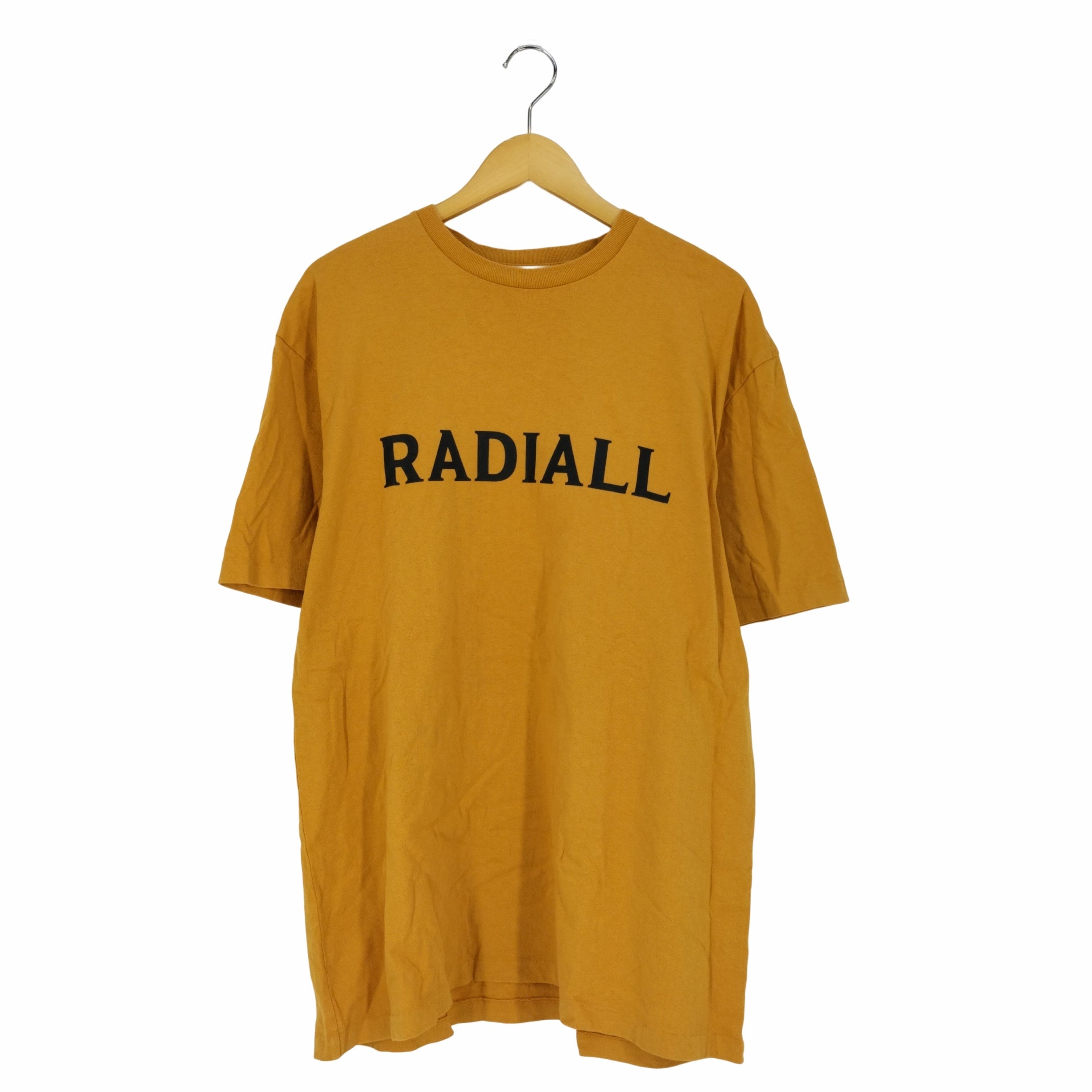 ラディアル RADIALL 日本製 フロントロゴプリントクルーネックTシャツ