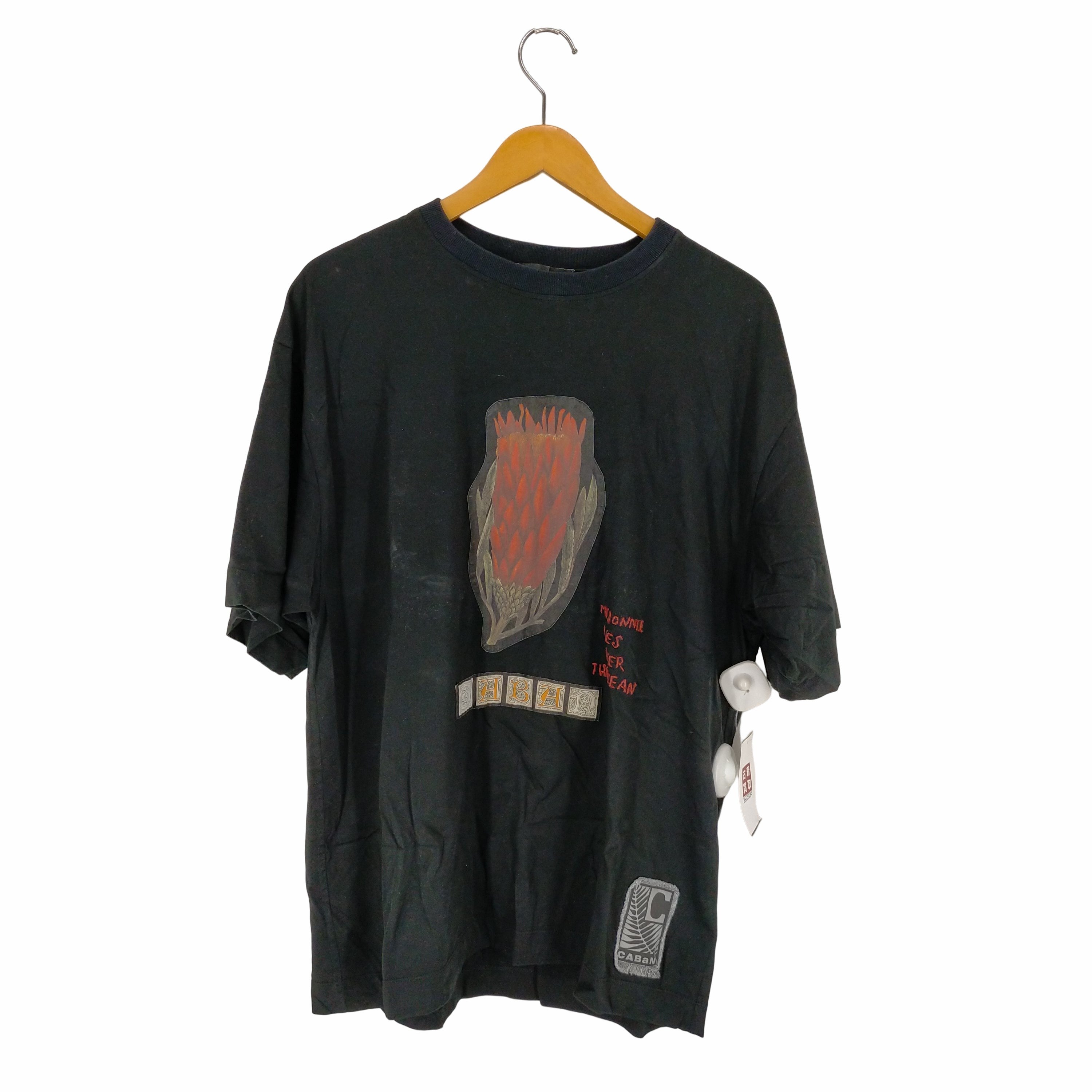 キャバン CABaN 22SS スビンコットン パレルモプリントTシャツ メンズ 