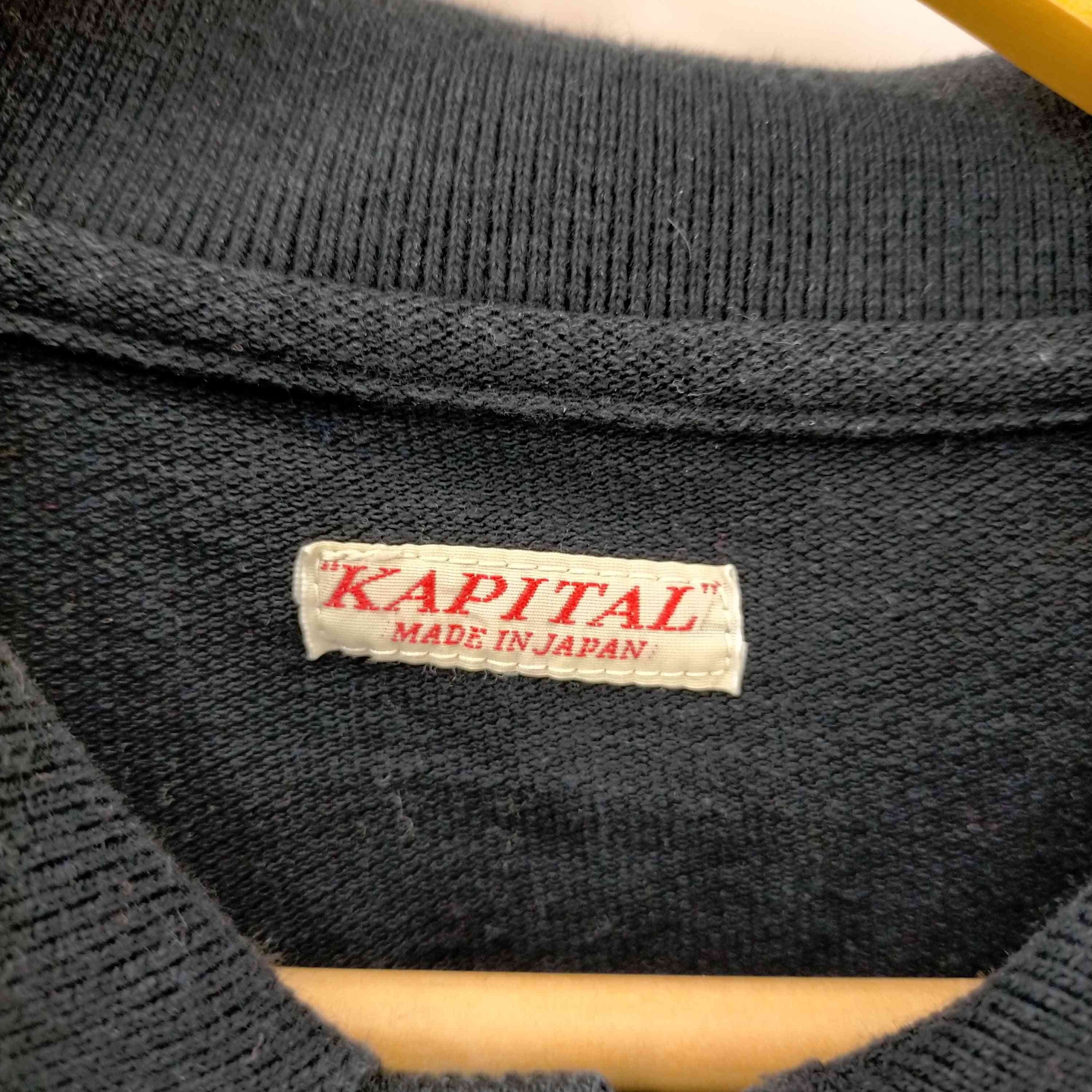 キャピタル KAPITAL ドライ鹿の子アルパインポロ メンズ JPN：4