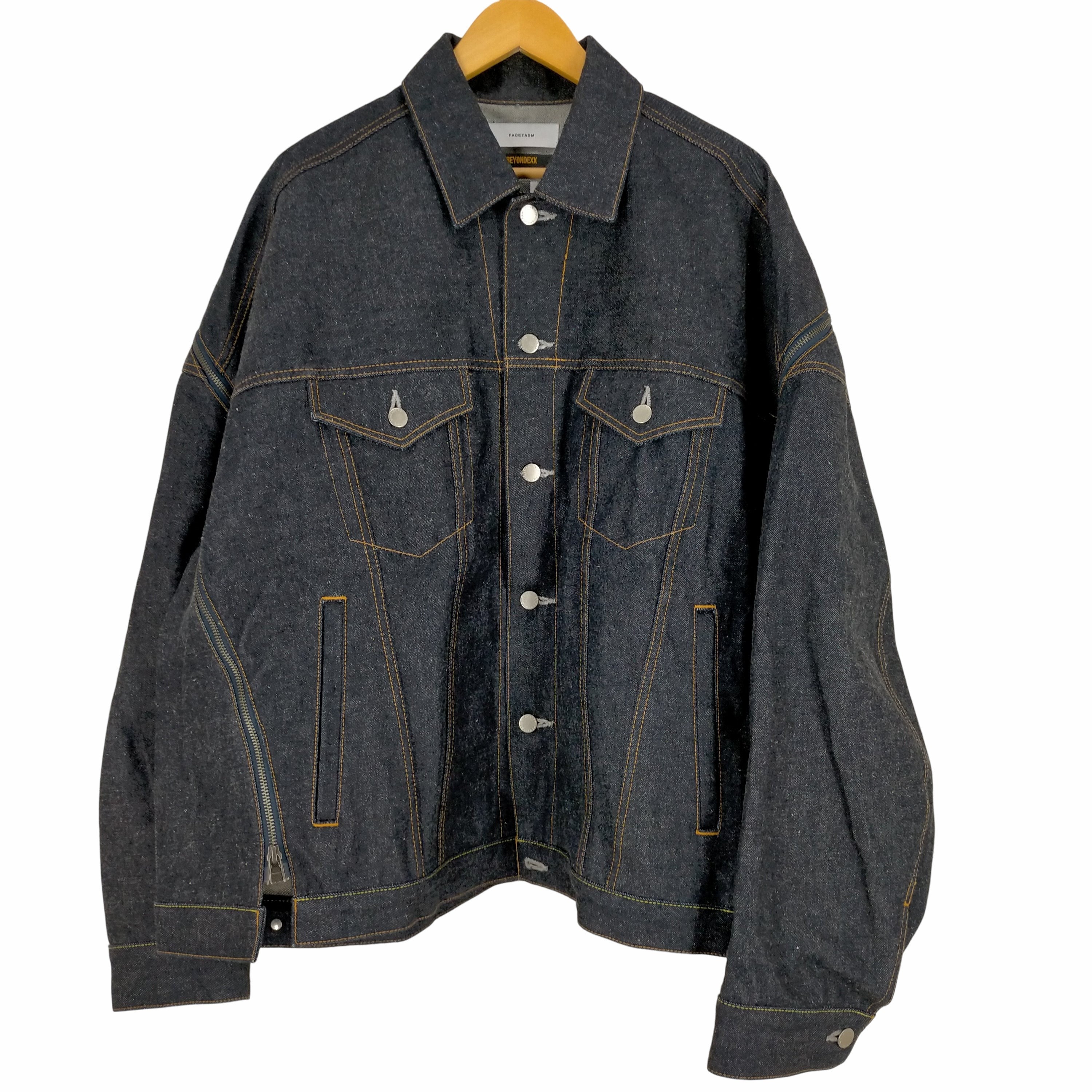 ファセッタズム FACETASM BEYONDEXX DENIM JACKET メンズ 4 – ブランド