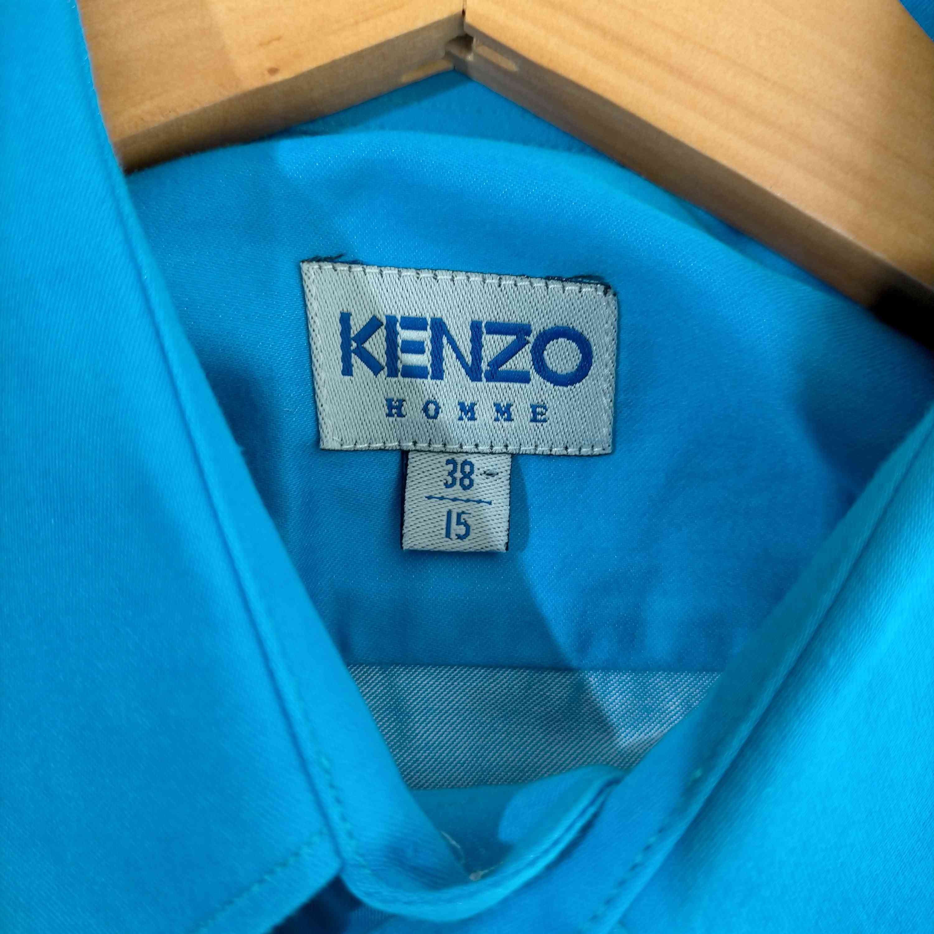 ケンゾーオム KENZO HOMME フランス製 ドレスシャツ ライカタグ メンズ