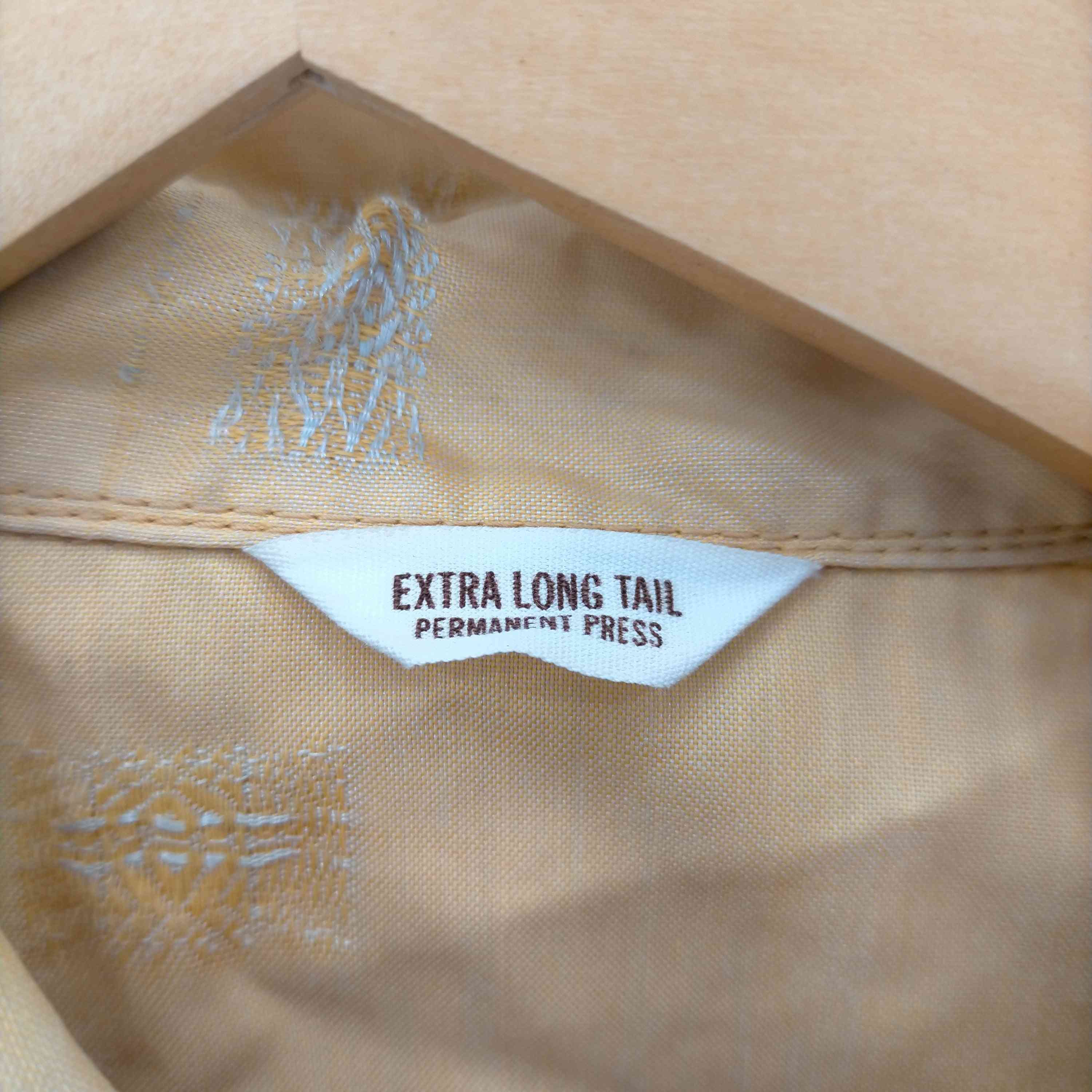 PERMANENT PRESS EXTRA LONG TAIL 70S 総刺繍ウエスタンシャツ メンズ ...