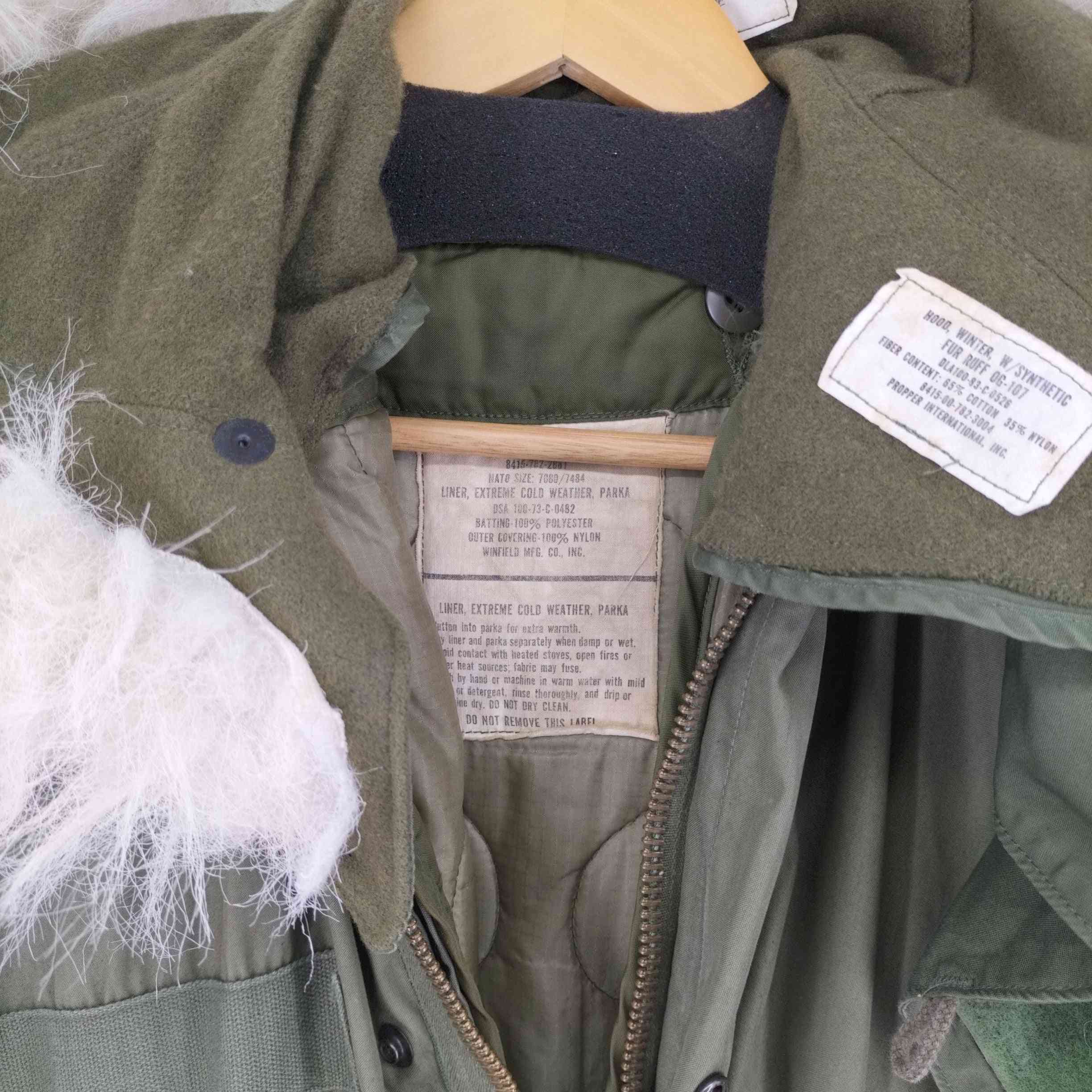 ユーエスアーミー US ARMY 70-80S 73年製M-65 Parka 73年製