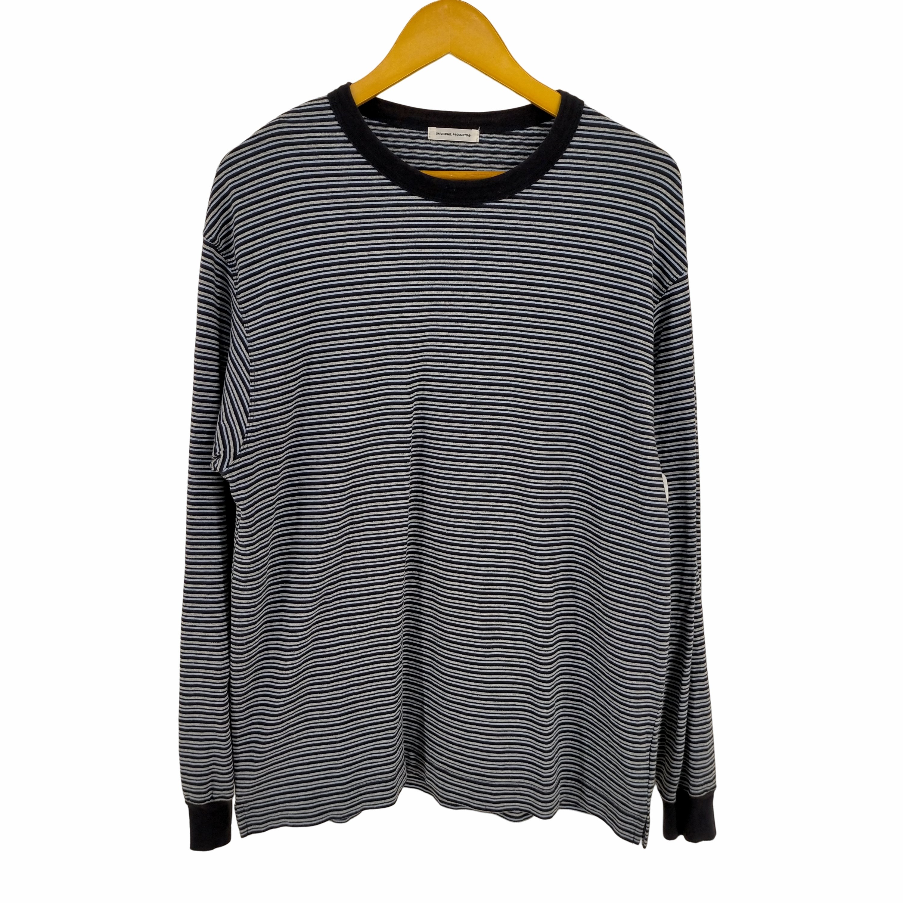 ユニバーサルプロダクツ UNIVERSAL PRODUCTS MULTI BORDER L/S T-SHIRT