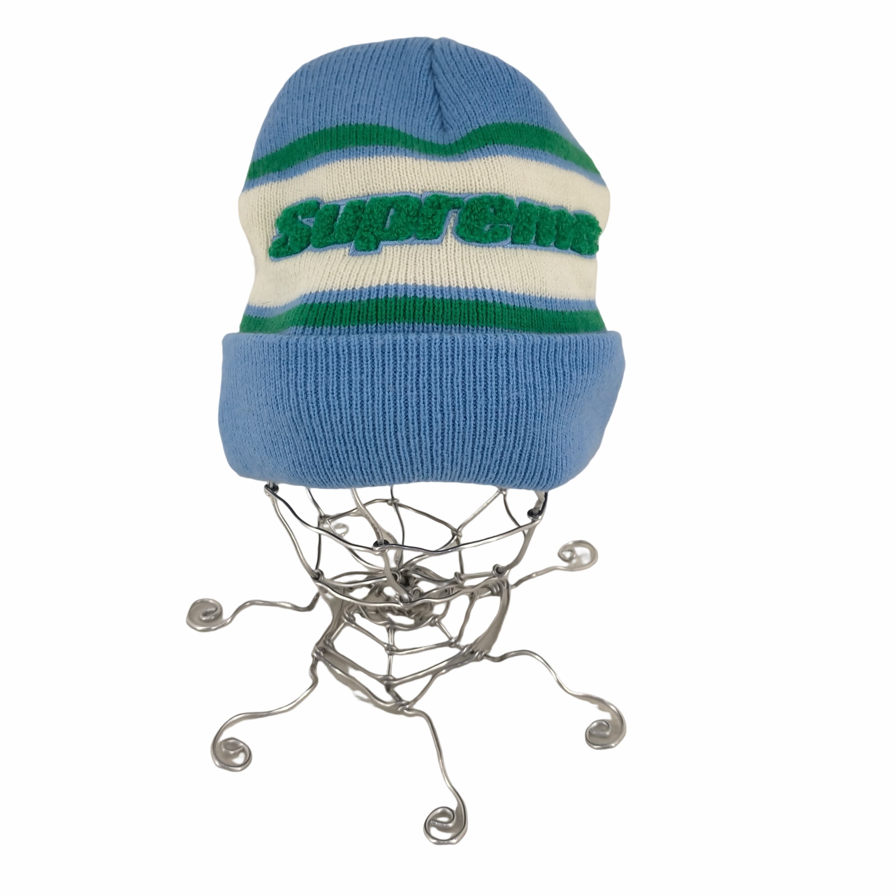 シュプリーム Supreme Chenille Stripe Beanie メンズ – ブランド古着