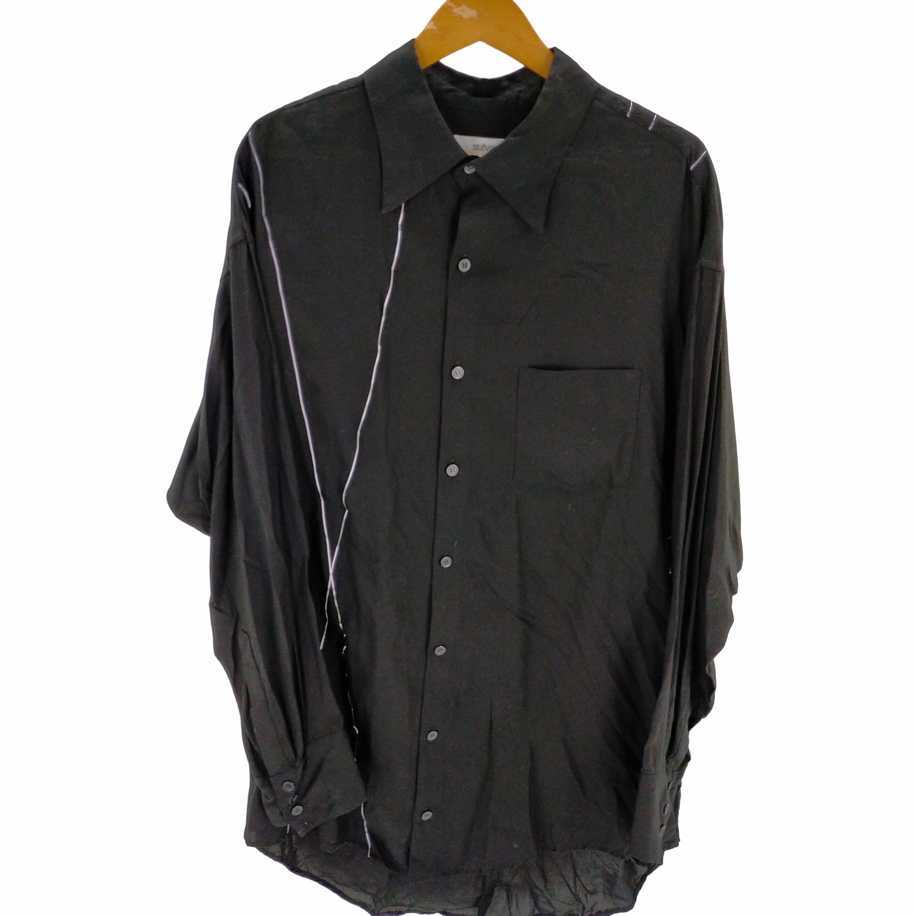 サルバム sulvam Silver line over shirt メンズ JPN：L – ブランド ...