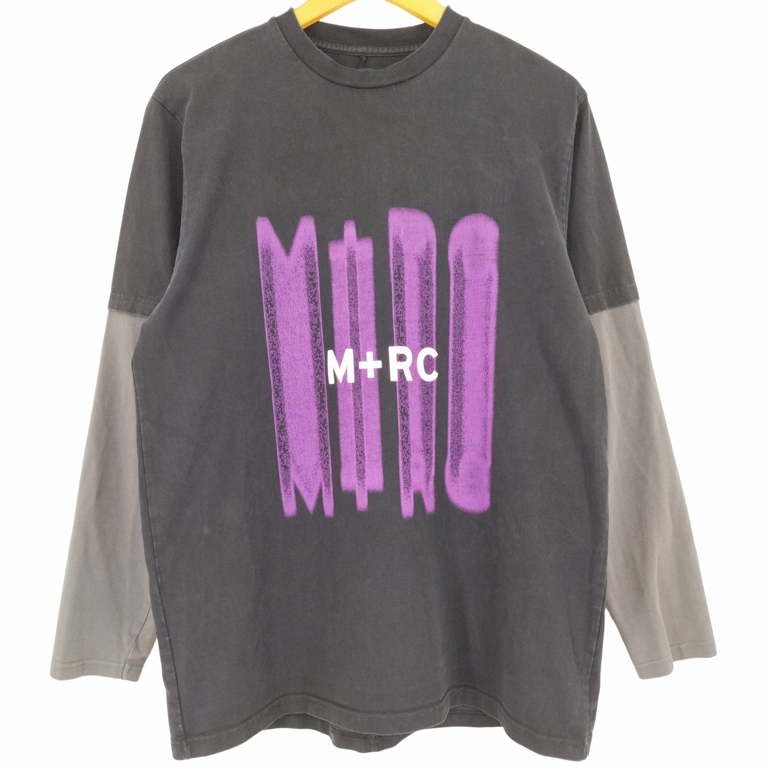 マルシェノア M+RC NOIR レイヤードカットソー ロングスリーブTシャツ