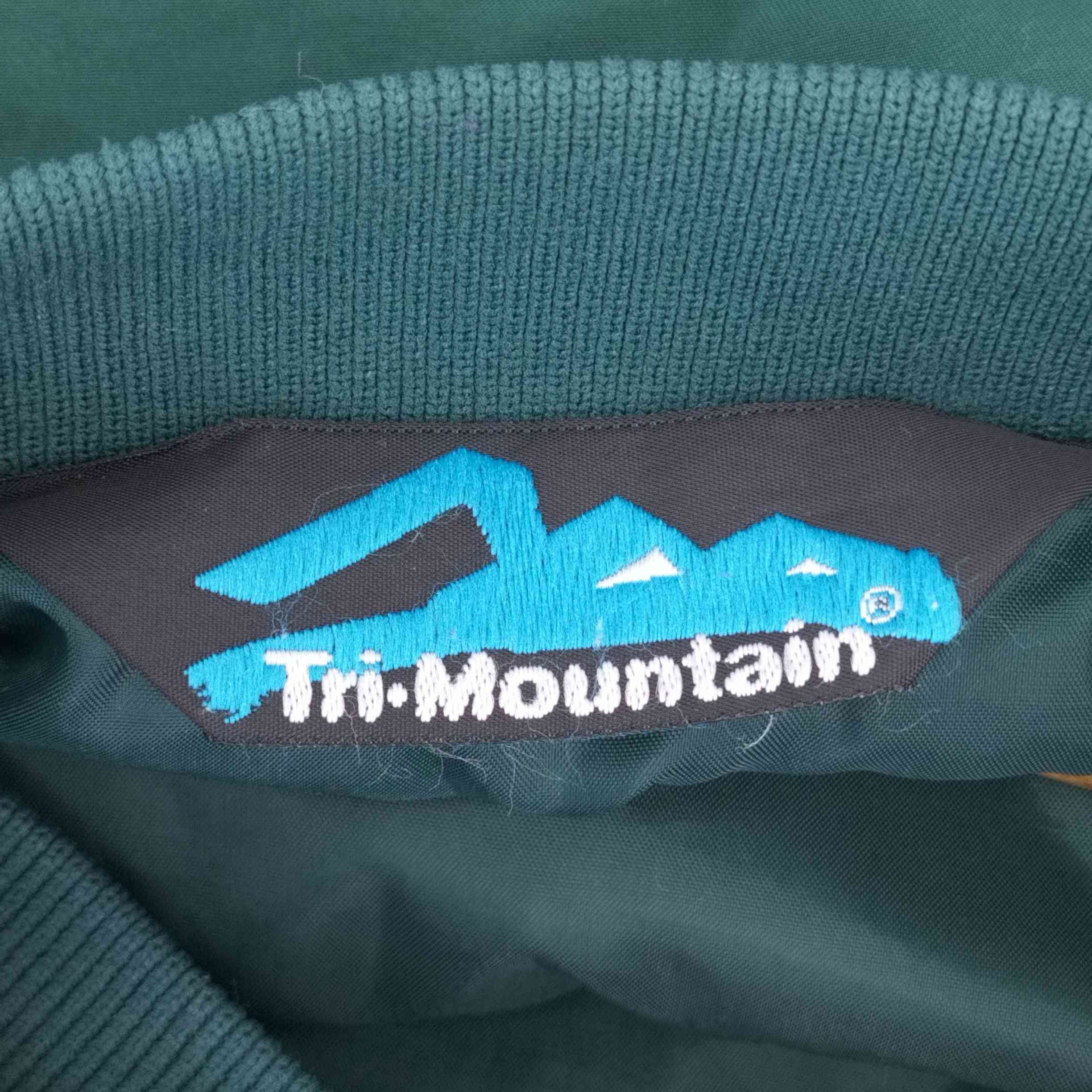 トライマウンテン TRI-MOUNTAIN 企業ロゴ ポリエステル プルオーバー