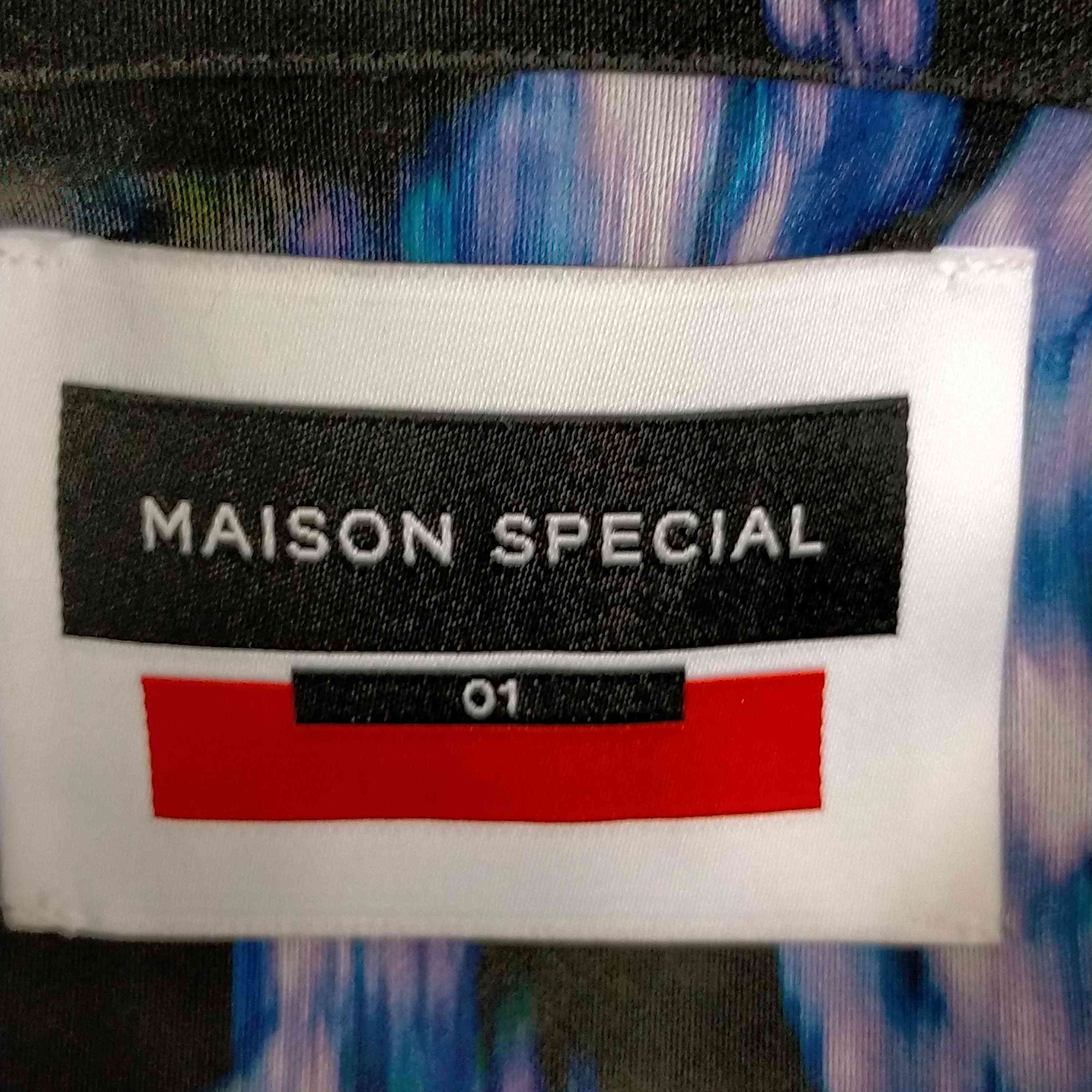 メゾンスペシャル MAISON SPECIAL 22AW スプラッシュプリントプライム