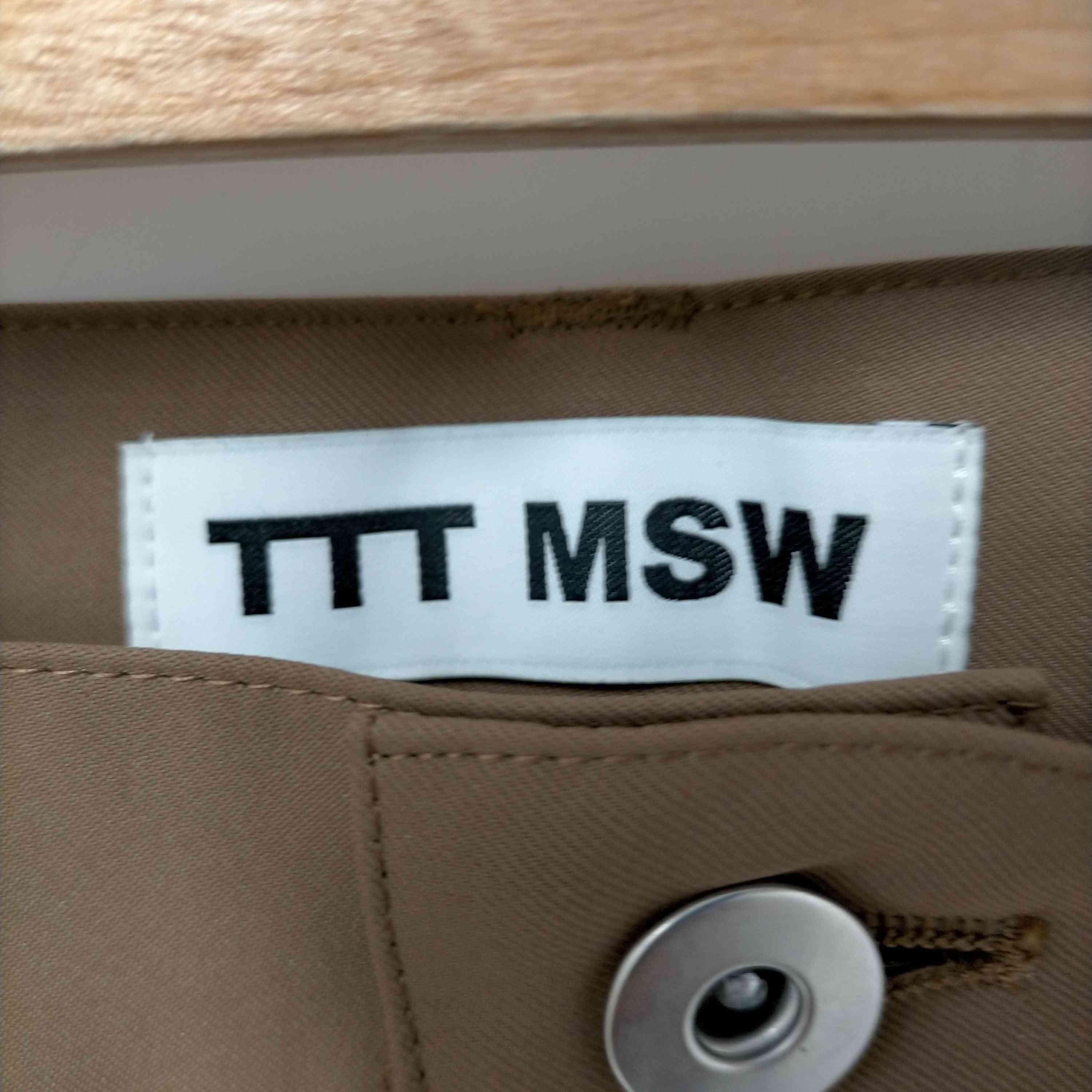 ティーモダンストリートウエア TTT_MSW 21AW New Standard Pants