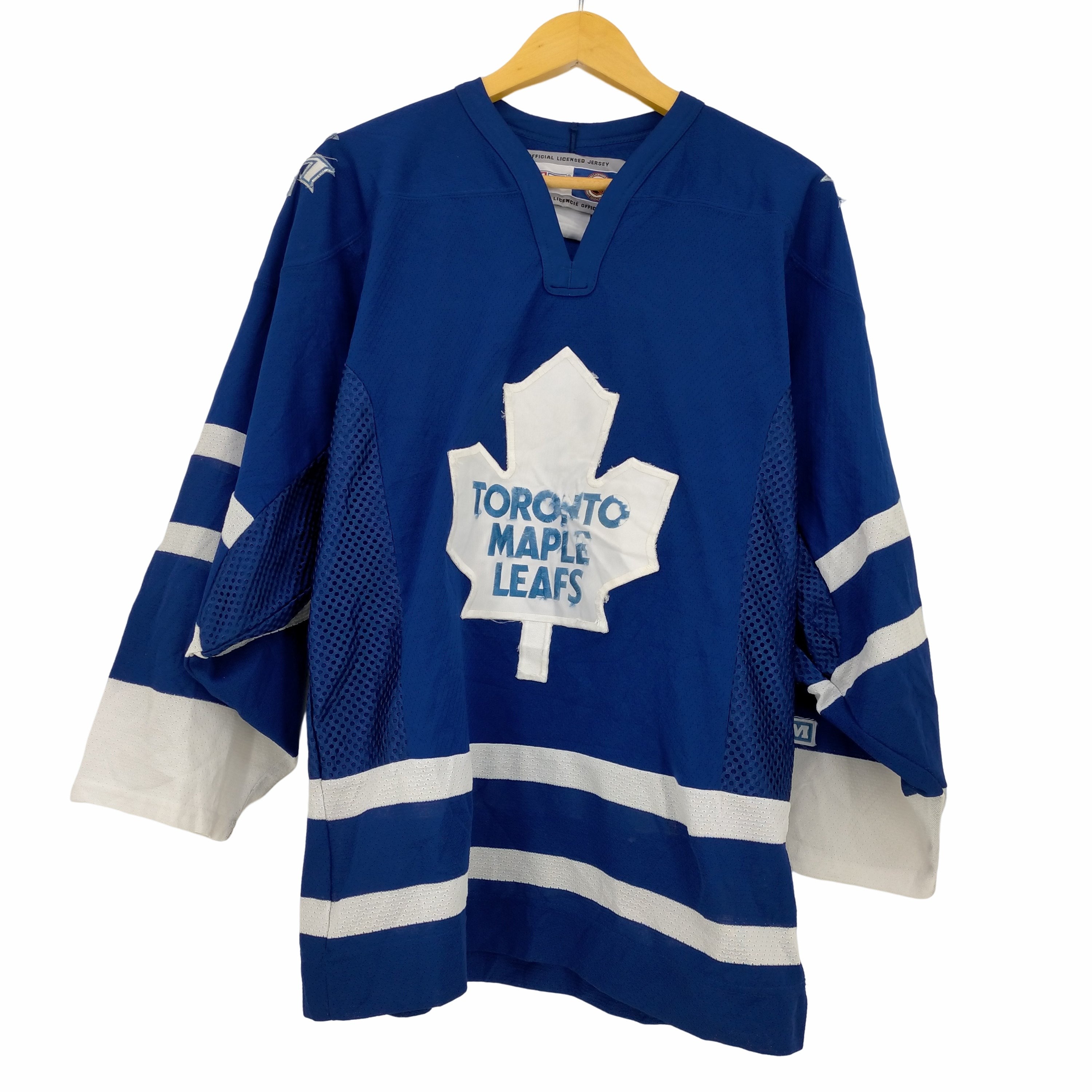 シーシーエム CCM TORONTO MAPLE LEAFS ホッケー ゲームシャツ メンズ import：S – ブランド古着買取販売バズストア