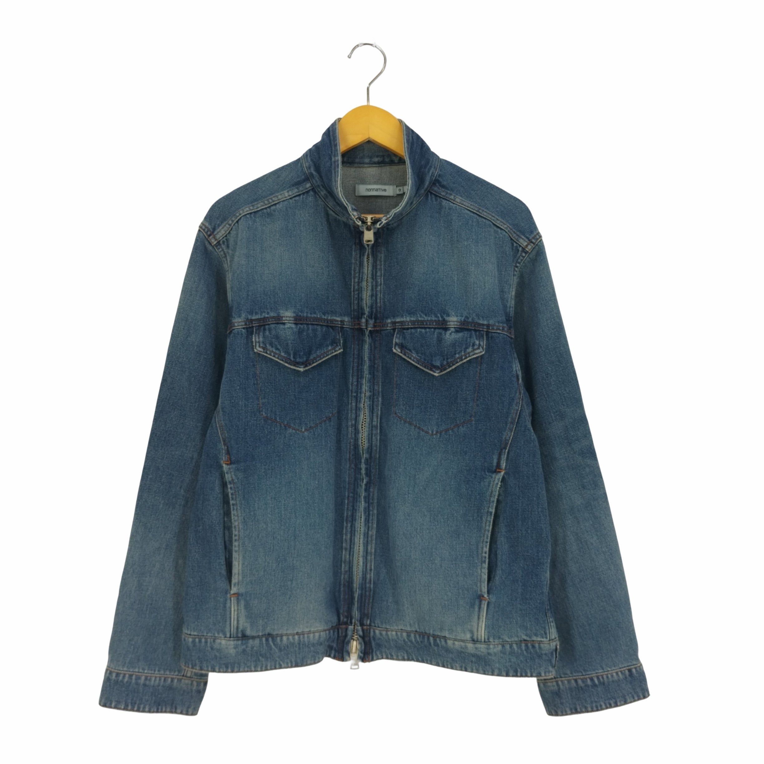 ノンネイティブ nonnative TRUCKER BLOUSON COTTON 12.5oz DENIM VW “LEO” メンズ JPN –  ブランド古着買取販売バズストア