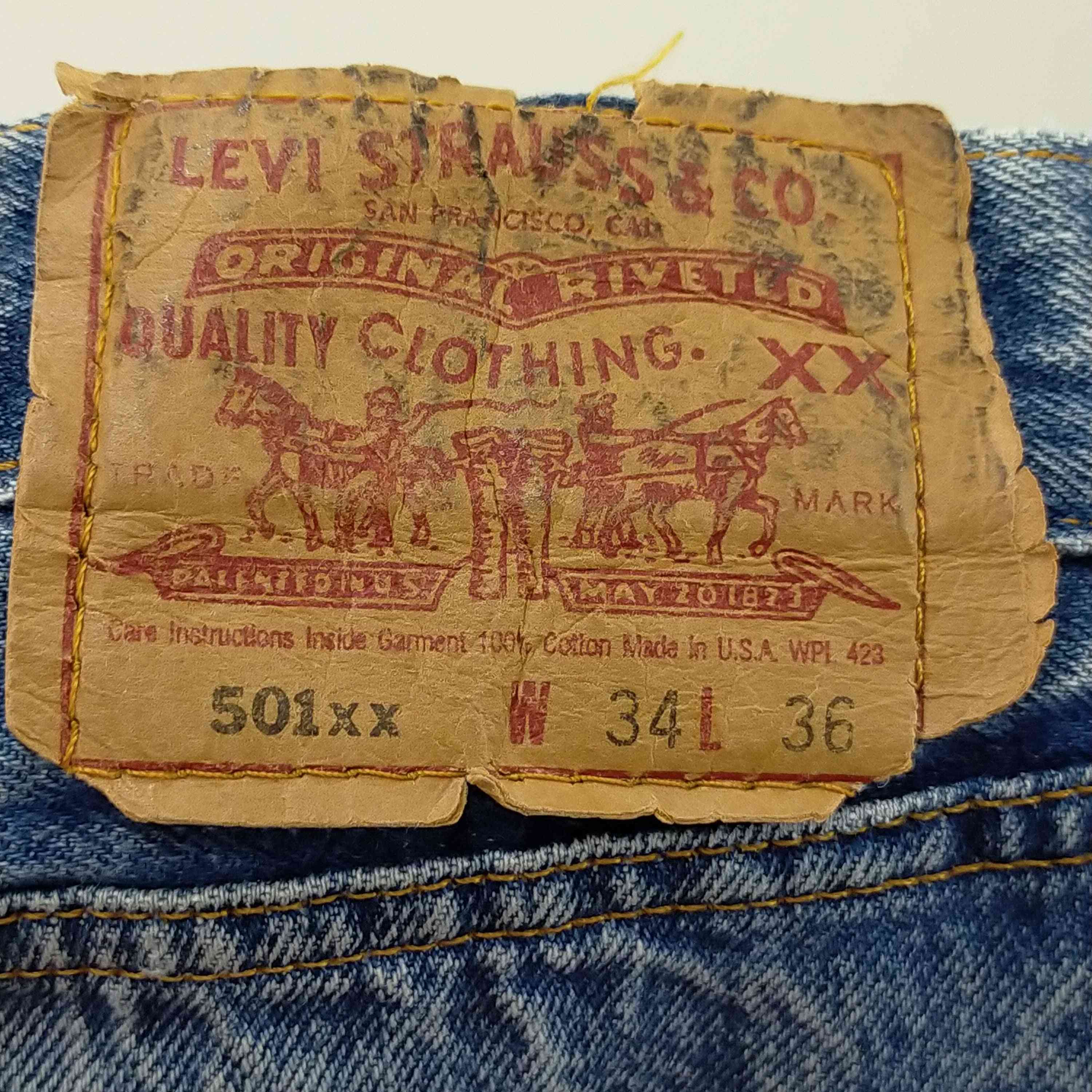 リーバイス Levis 501XX 97年製 ボタンフライデニムパンツ メンズ