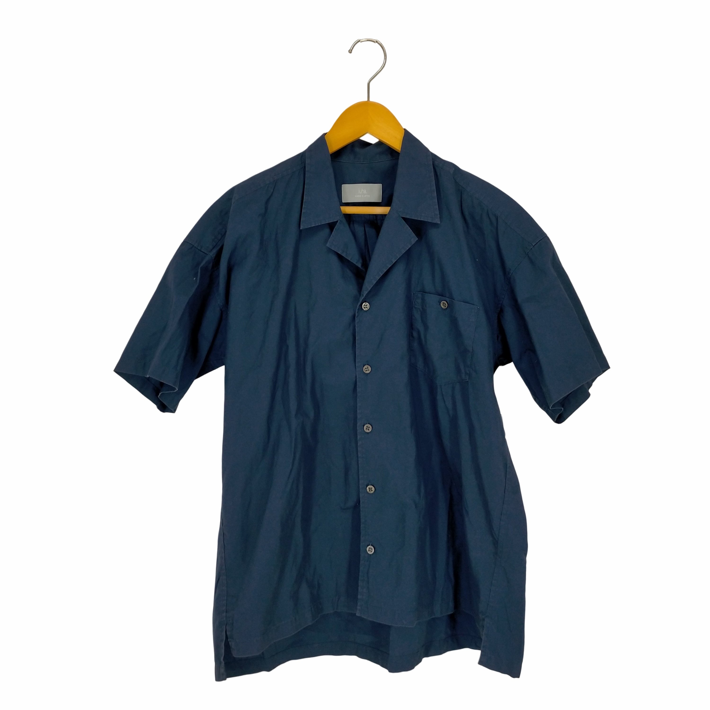ユハ juha オープンカラーコットンシャツ メンズ JPN：2 – ブランド
