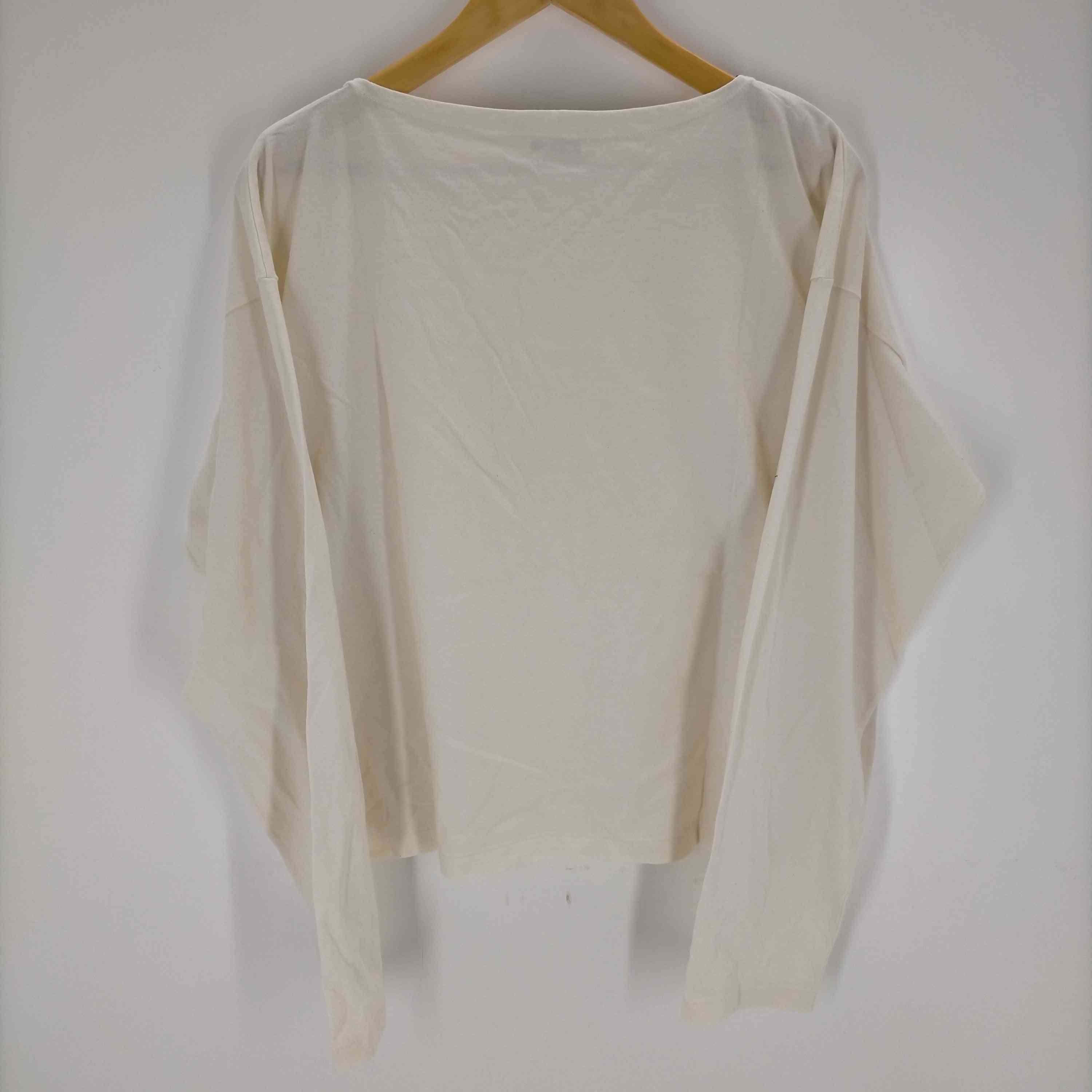 オーラリー AURALEE 23SS HARD TWIST COTTON CASHMERE BOAT NECK L/S