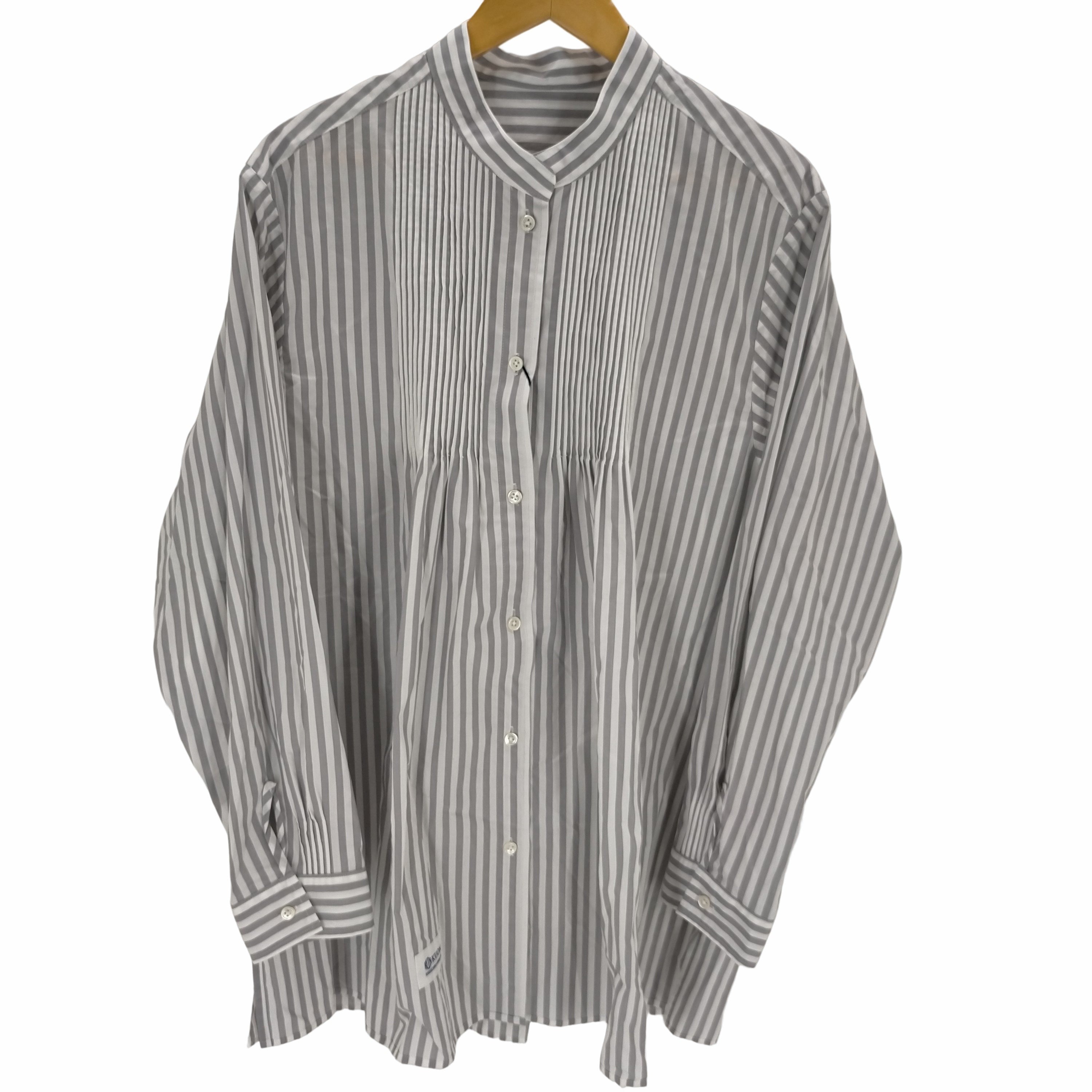 kuon(クオン) Reversible Pleated Shirt メンズ JPN：M 古着 0544-