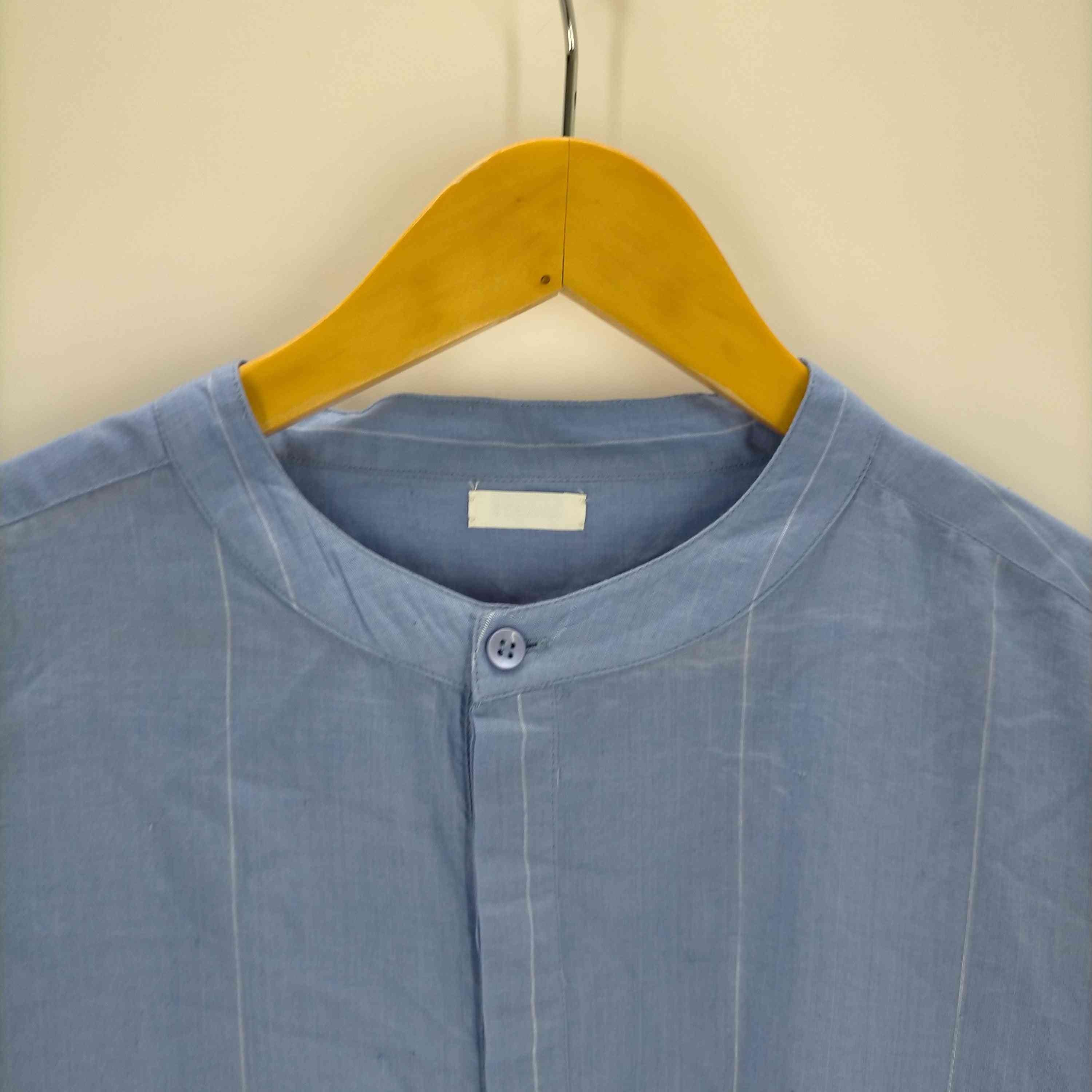 シーオール SEEALL EXTRA OVER BAND COLLAR SHIRTS バンドカラー