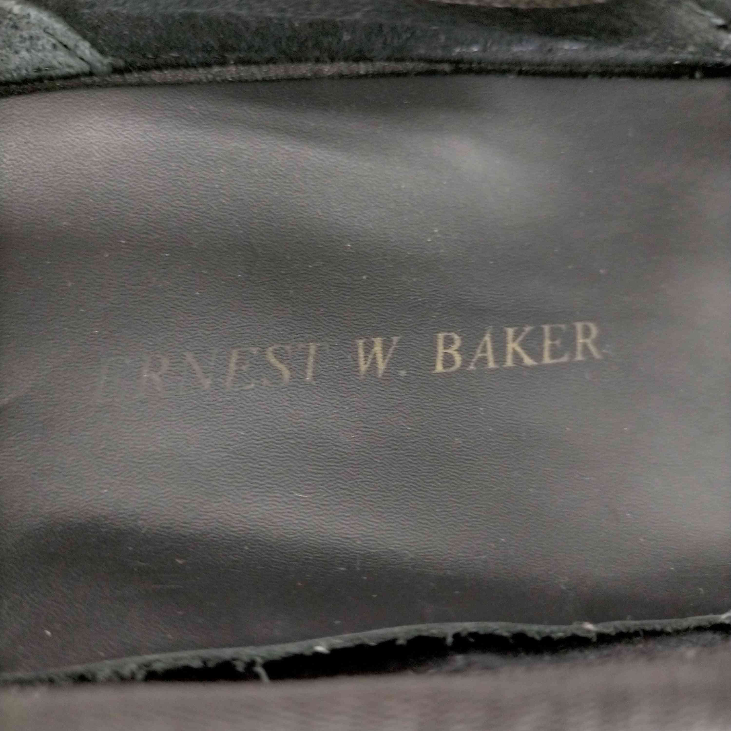 アーネストダブルベーカー ERNEST W.BAKER 22SS MARY JANE SNEAKERS BLACK / WHITE CHEC –  ブランド古着買取販売バズストア