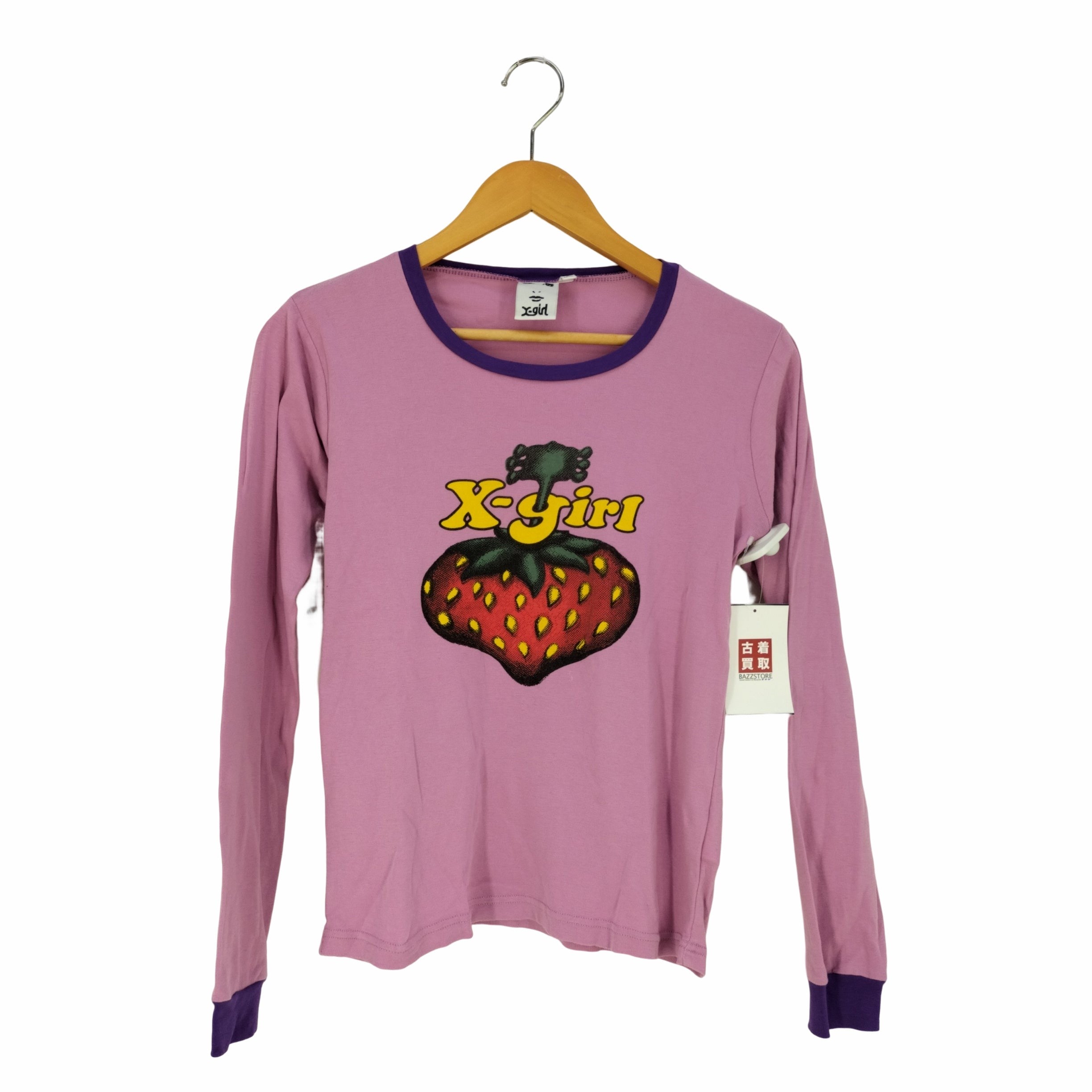 エックスガール X-girl BERRY L/S BABY TEE レディース JPN：M