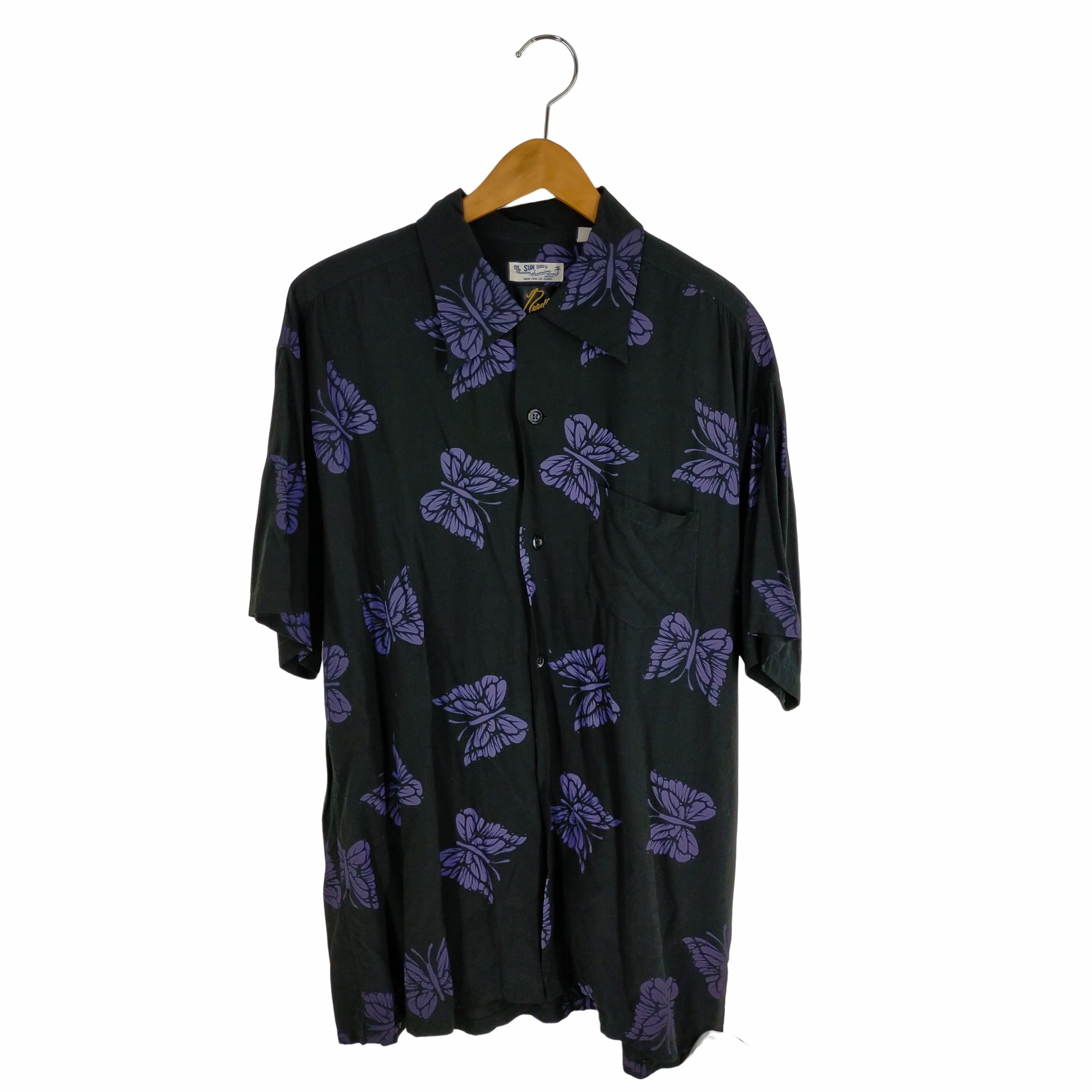 ニードルズ Needles 21SS 別注 Aloha Shirts パピヨンプリント総柄