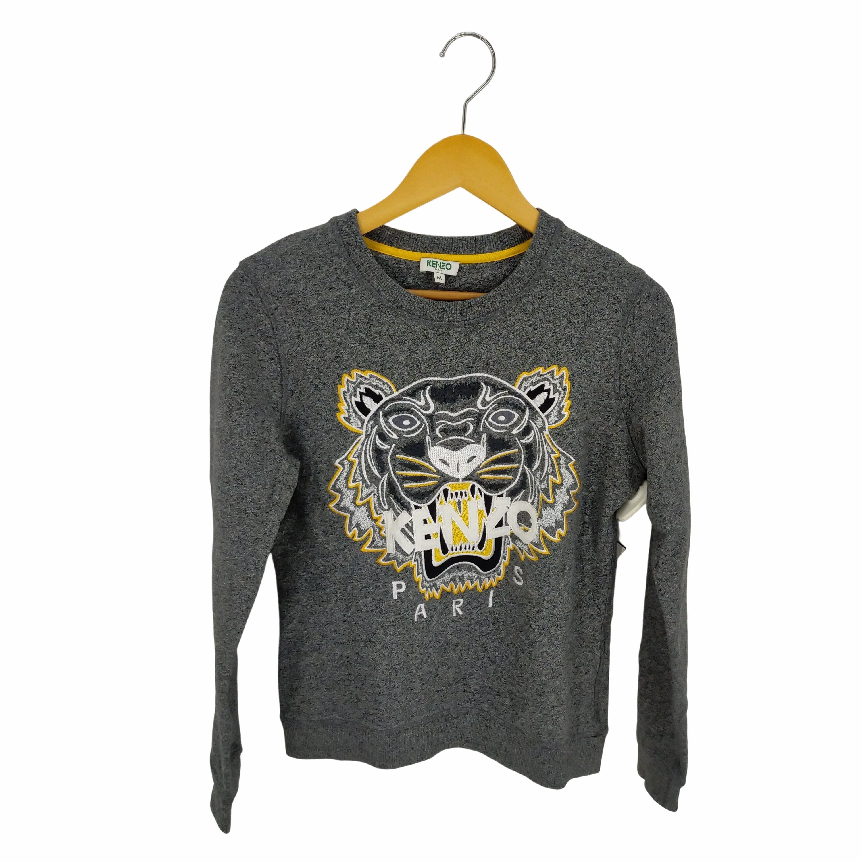 ケンゾー KENZO Cotton Tiger Head Long Sleeves Casual Hoodie