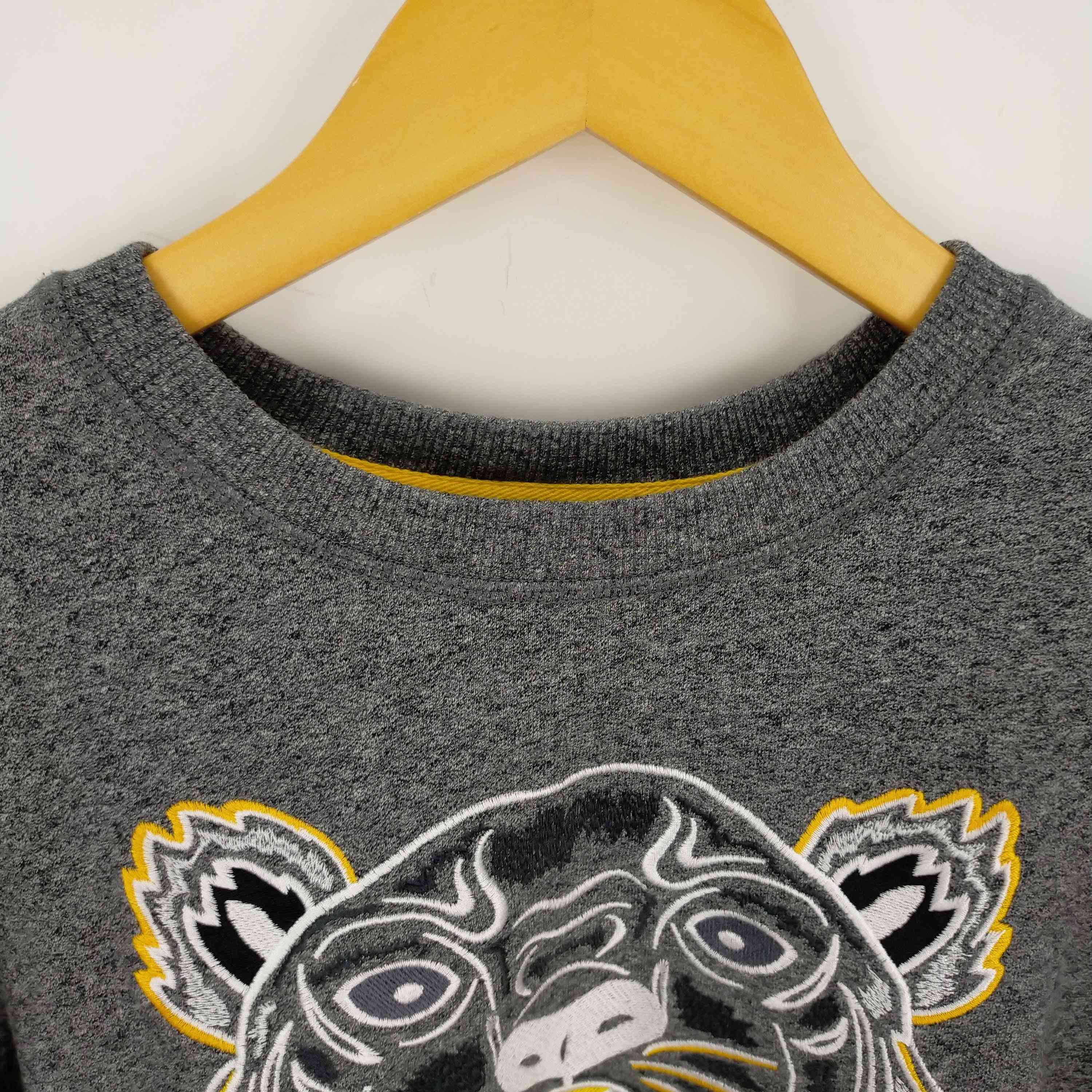 ケンゾー KENZO Cotton Tiger Head Long Sleeves Casual Hoodie