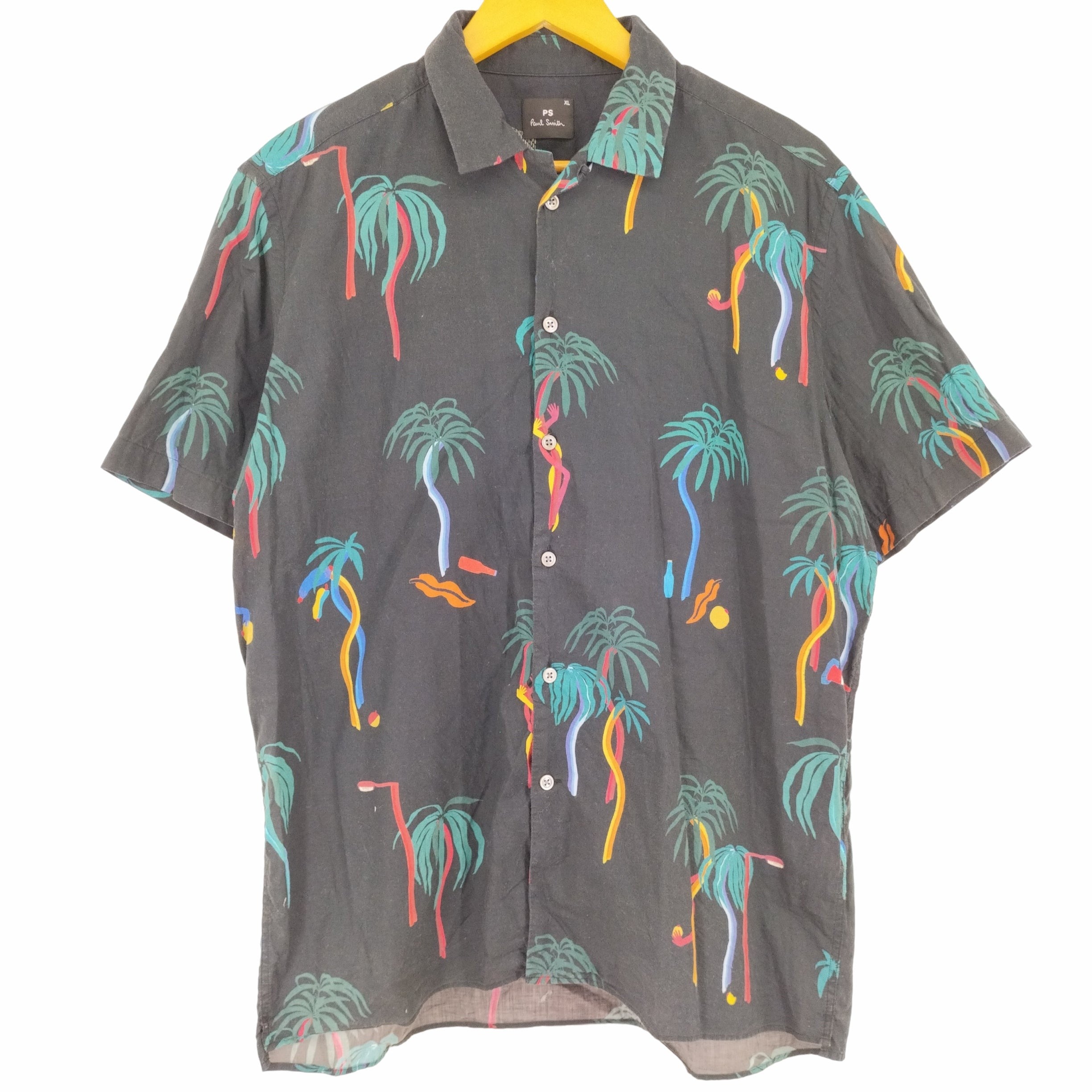 ピーエスポールスミス PS Paul Smith HAVANA PRINT SHORT SLEEVE SHIRT