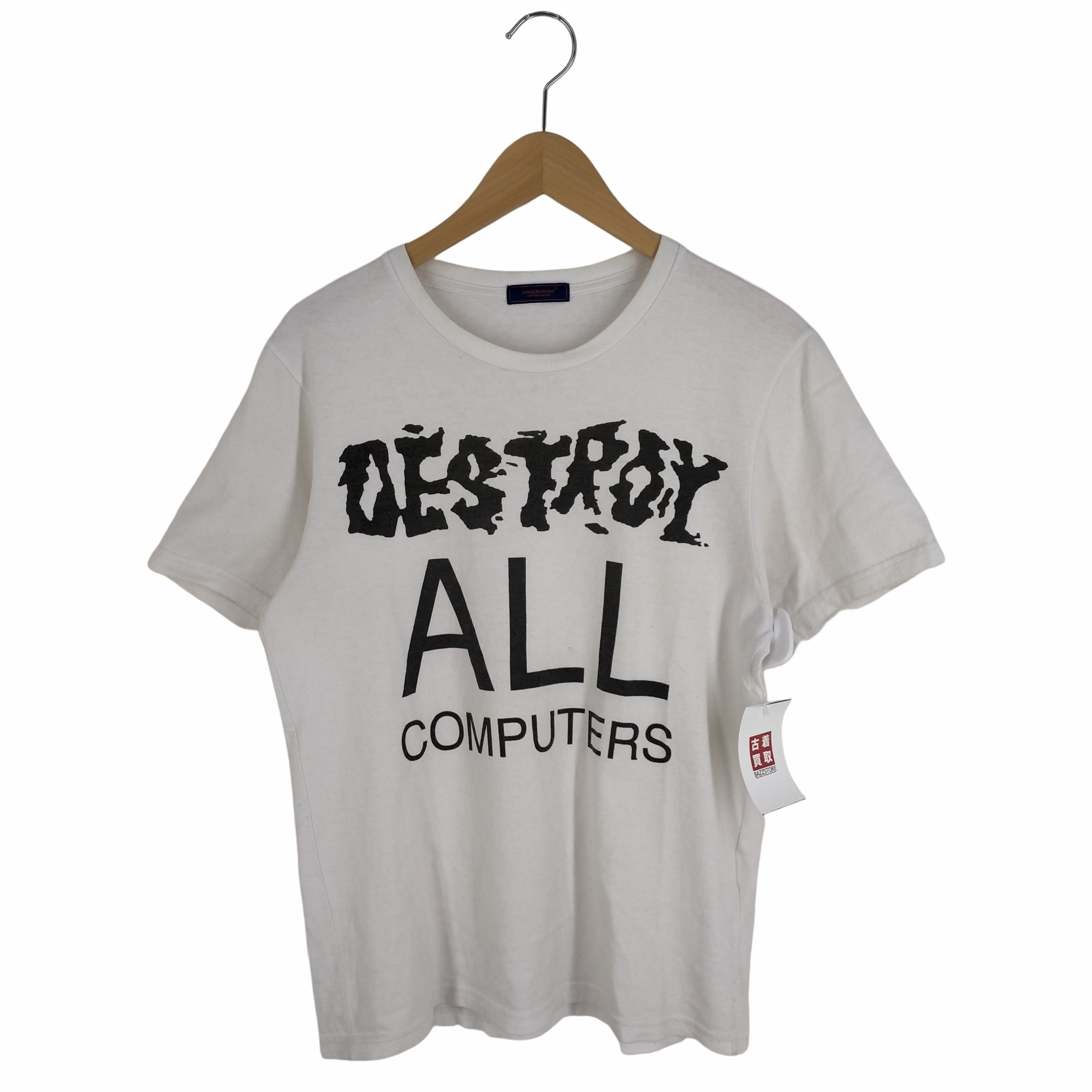 アンダーカバー UNDERCOVER destroy all computers TEE メンズ JPN：1