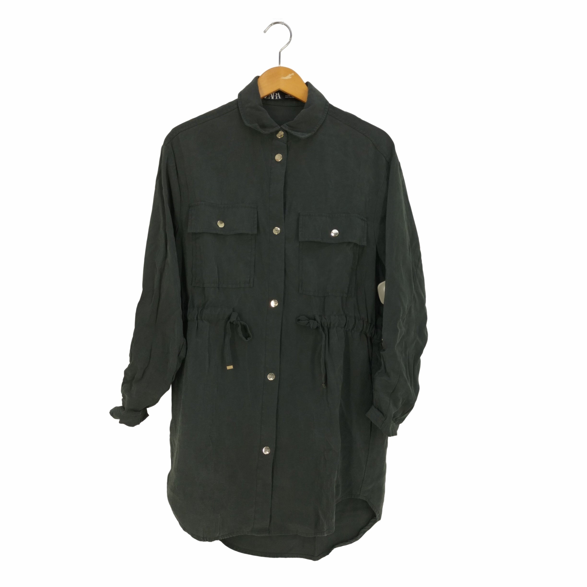 ザラ ZARA Relaxed Fit Overshirt レディース import：XS – ブランド