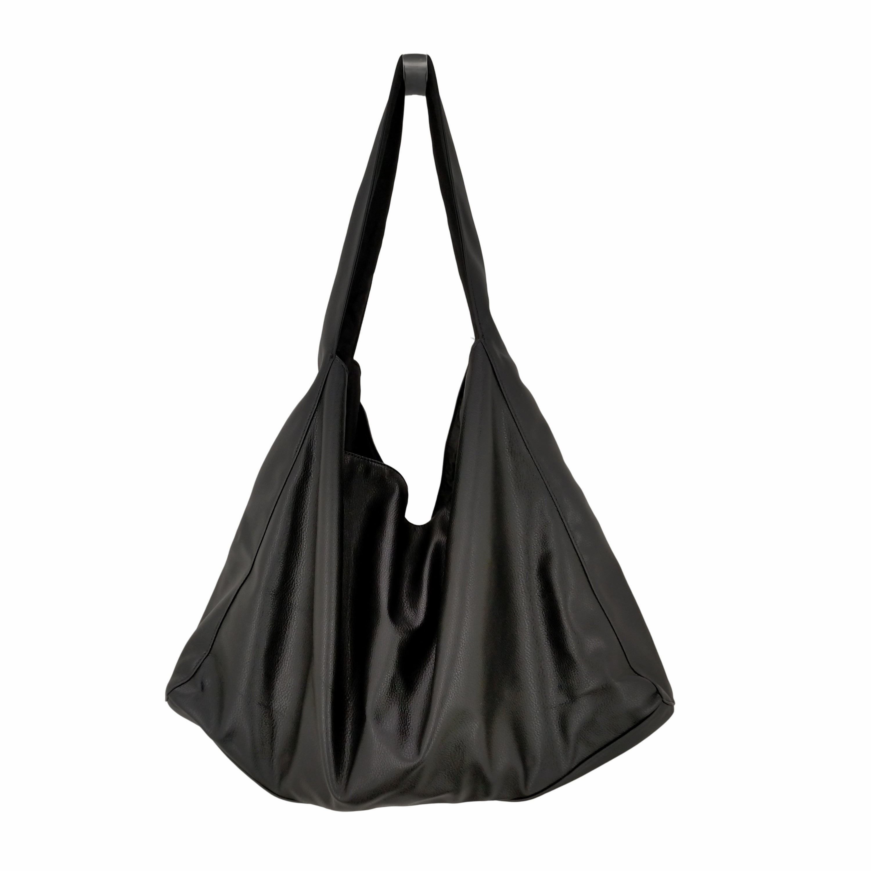 フェケテ FEKETE VEGAN LEATHER BIG TOTE BAG フェイクレザービッグ