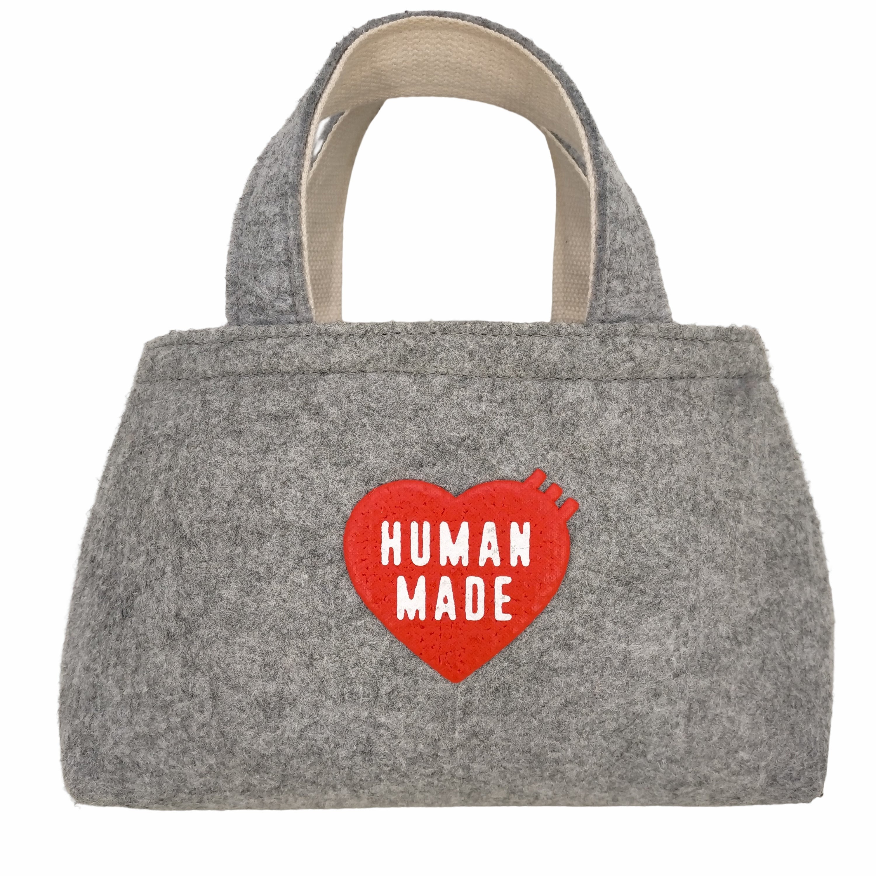 ヒューマンメイド HUMAN MADE FELT TOTE BAG SMALL Grey フェルト