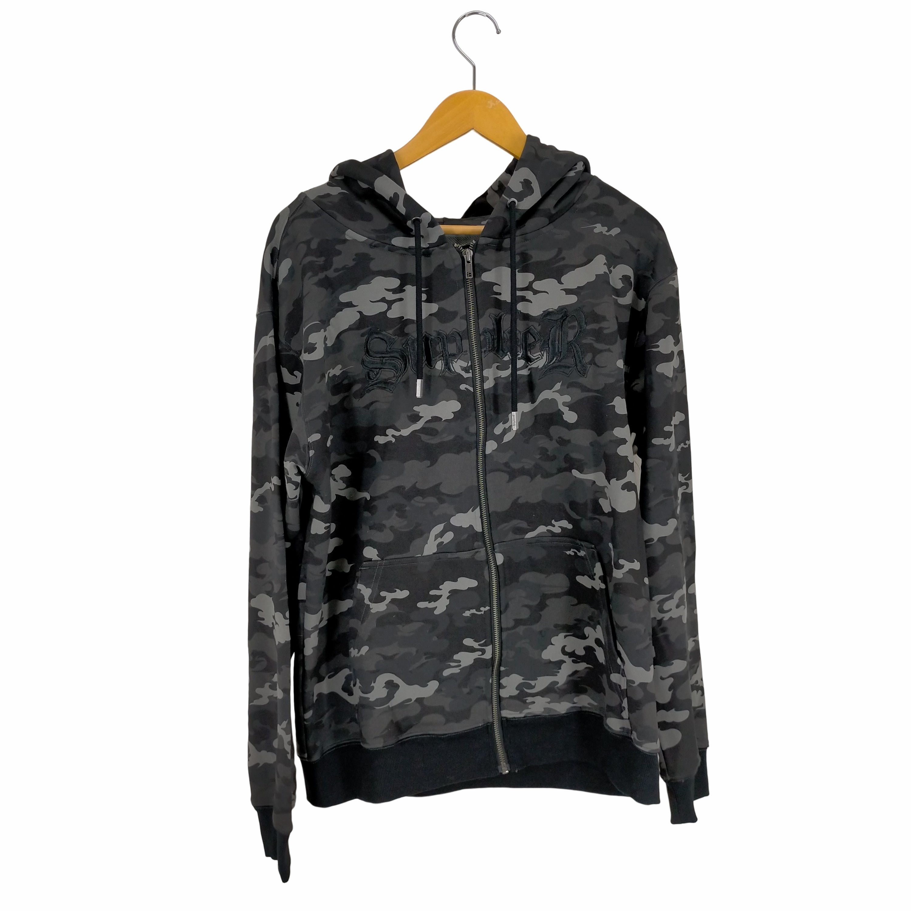 サプライヤー SUPPLIER Cloud Camo Zip Hoodie メンズ JPN：L