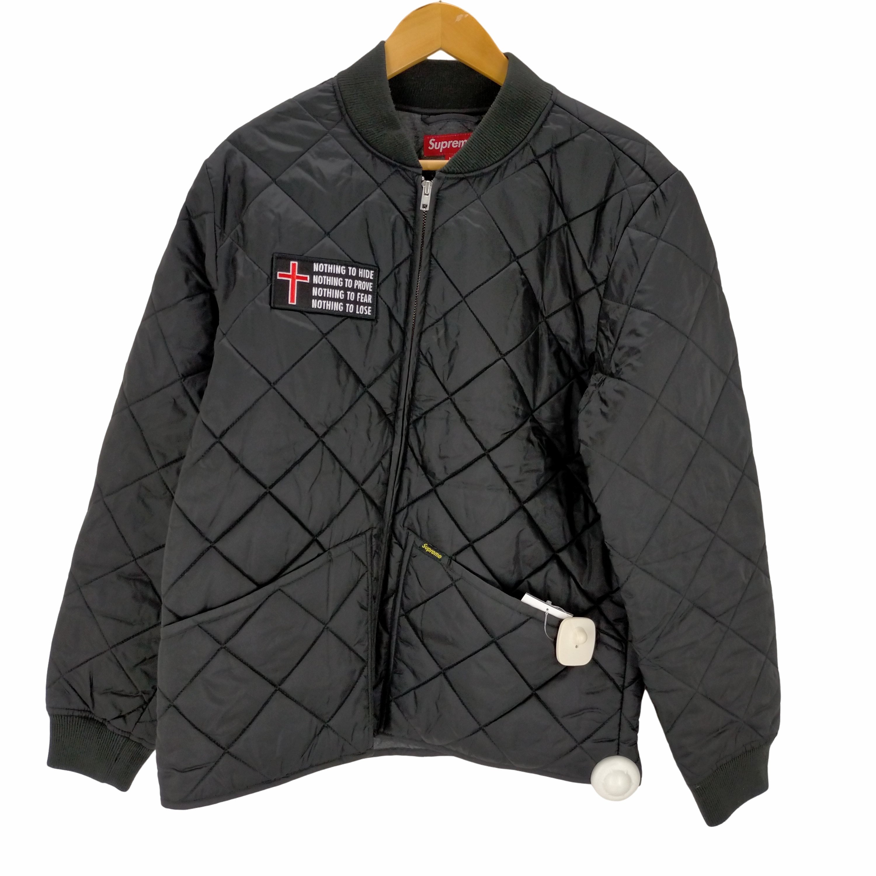 シュプリーム Supreme 14AW nothing to hide QUILTED WORK JACKET