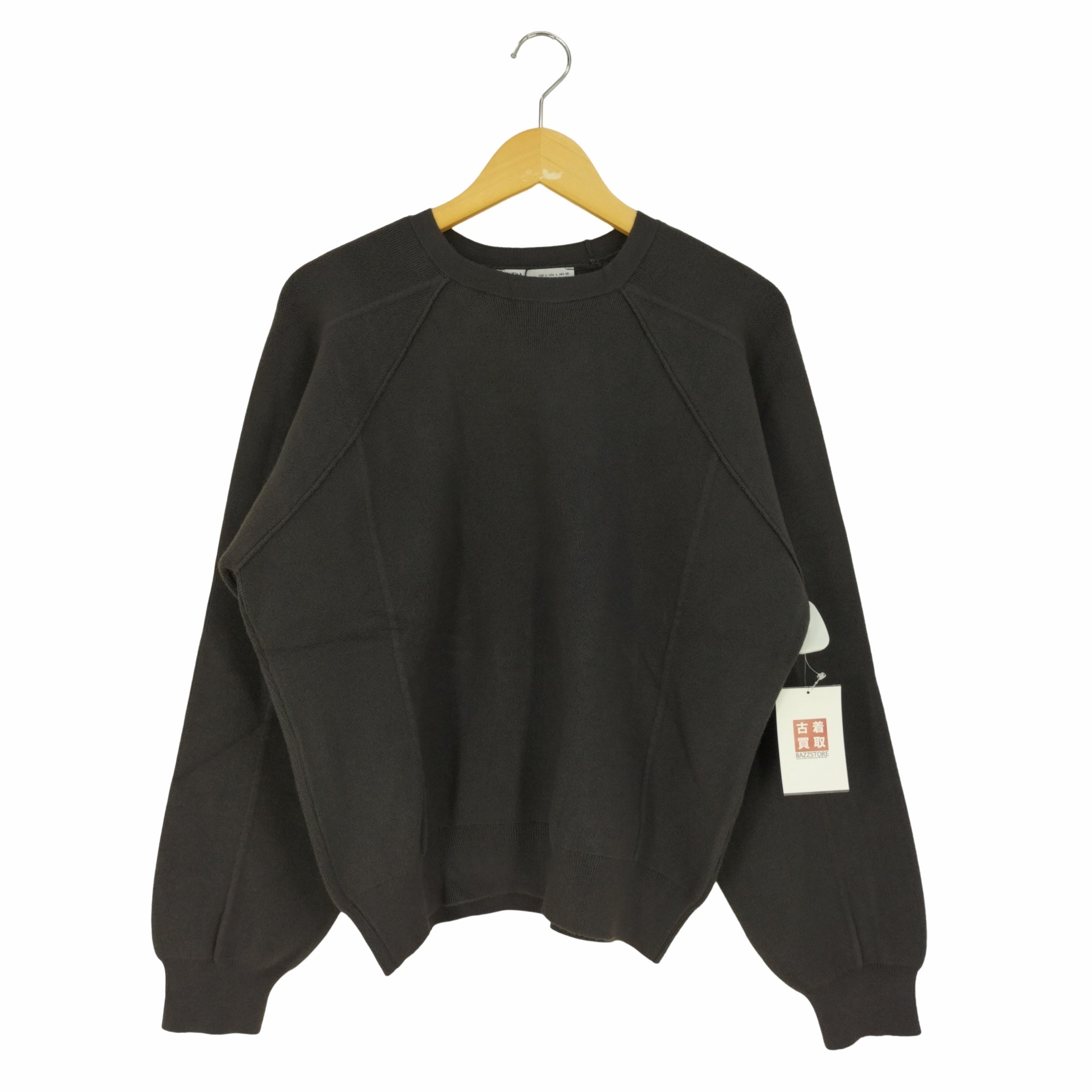 ザラ ZARA KNIT SWEATSHIRT WITH SEAMS ニット地 スウェット