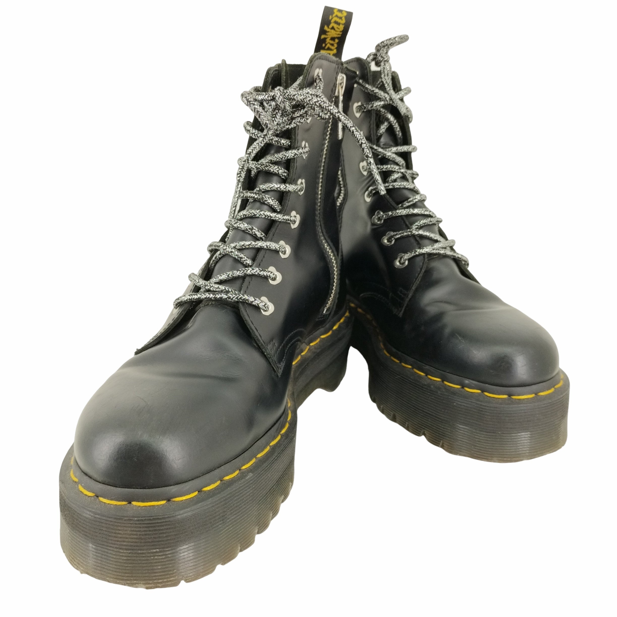 Dr.Martens WMS LAURENNE 8 レザーブーツ-