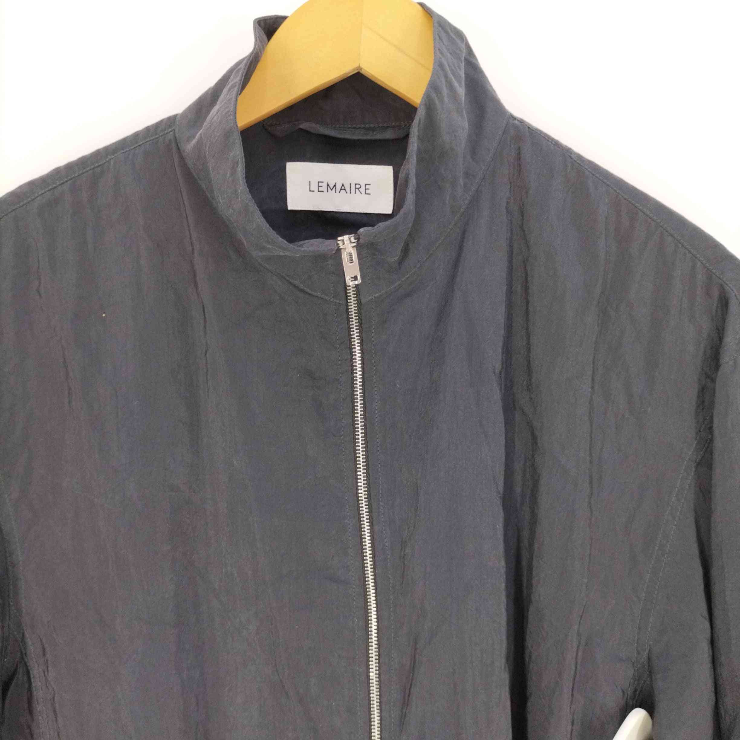 ルメール LEMAIRE SHIRT BLOUSON シルクシャツブルゾン メンズ 46