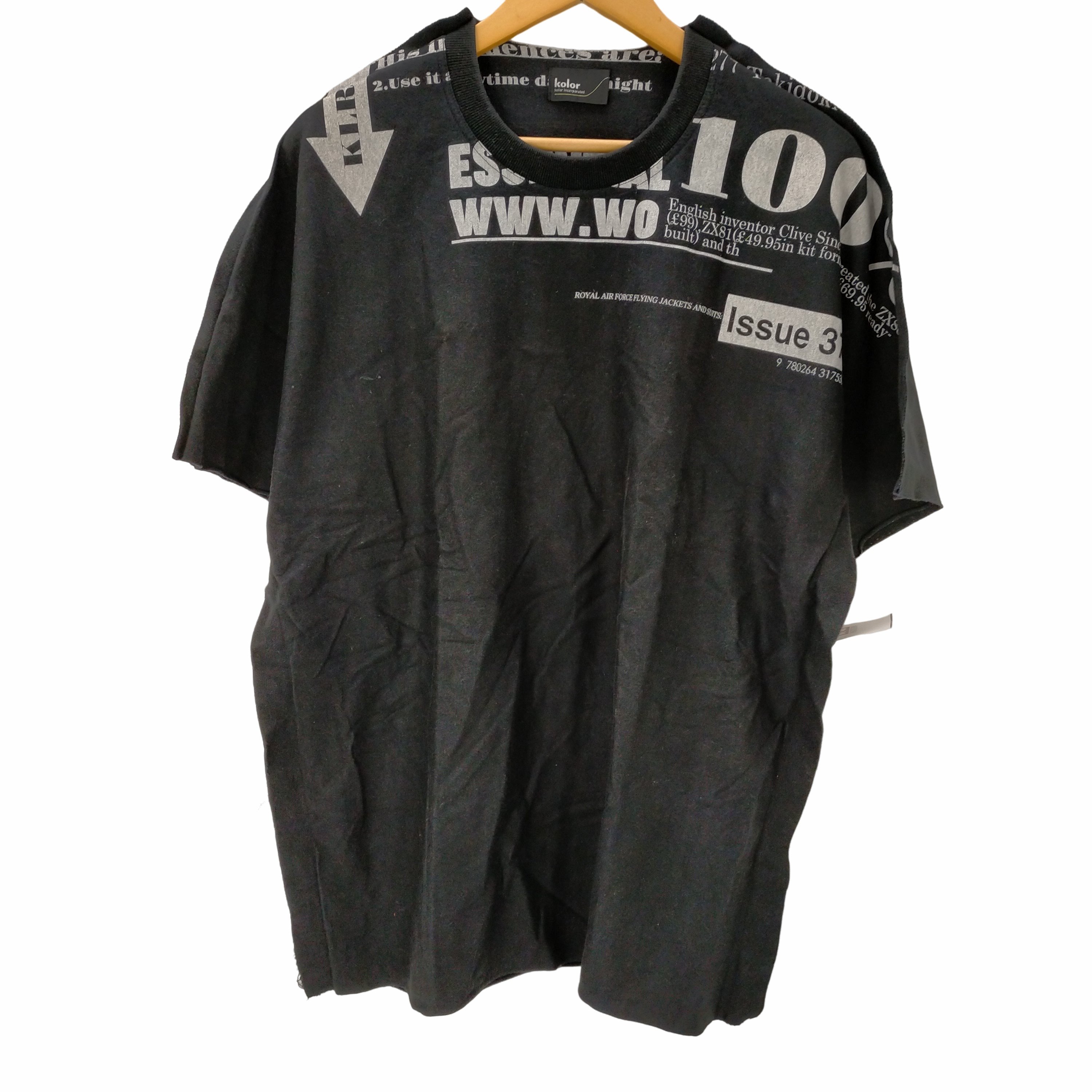 大得価国産kolor 19ss Tシャツ Tシャツ/カットソー(半袖/袖なし)