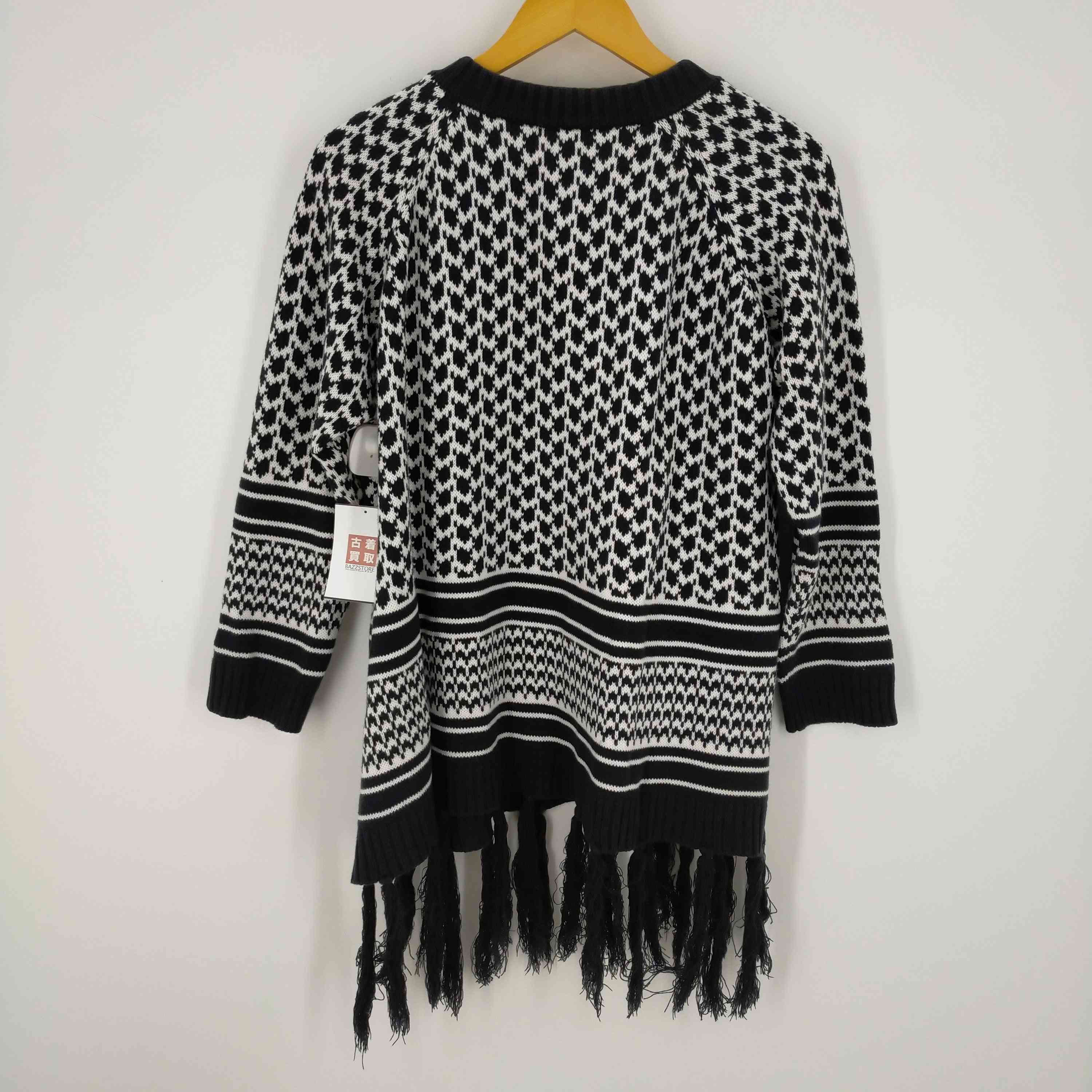 バナルシックビザール banal chic bizarre AFGHAN KNIT メンズ