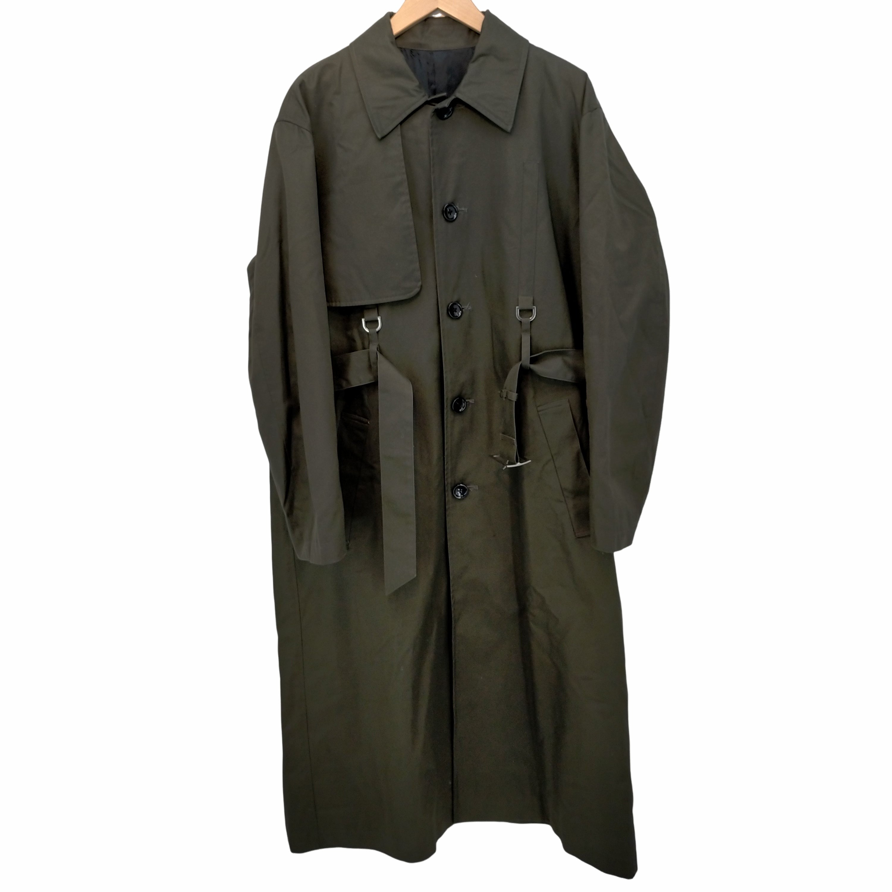 ユウキハシモト YUKI HASHIMOTO SINGLE TRENCH COAT トレンチコート メンズ JPN：46