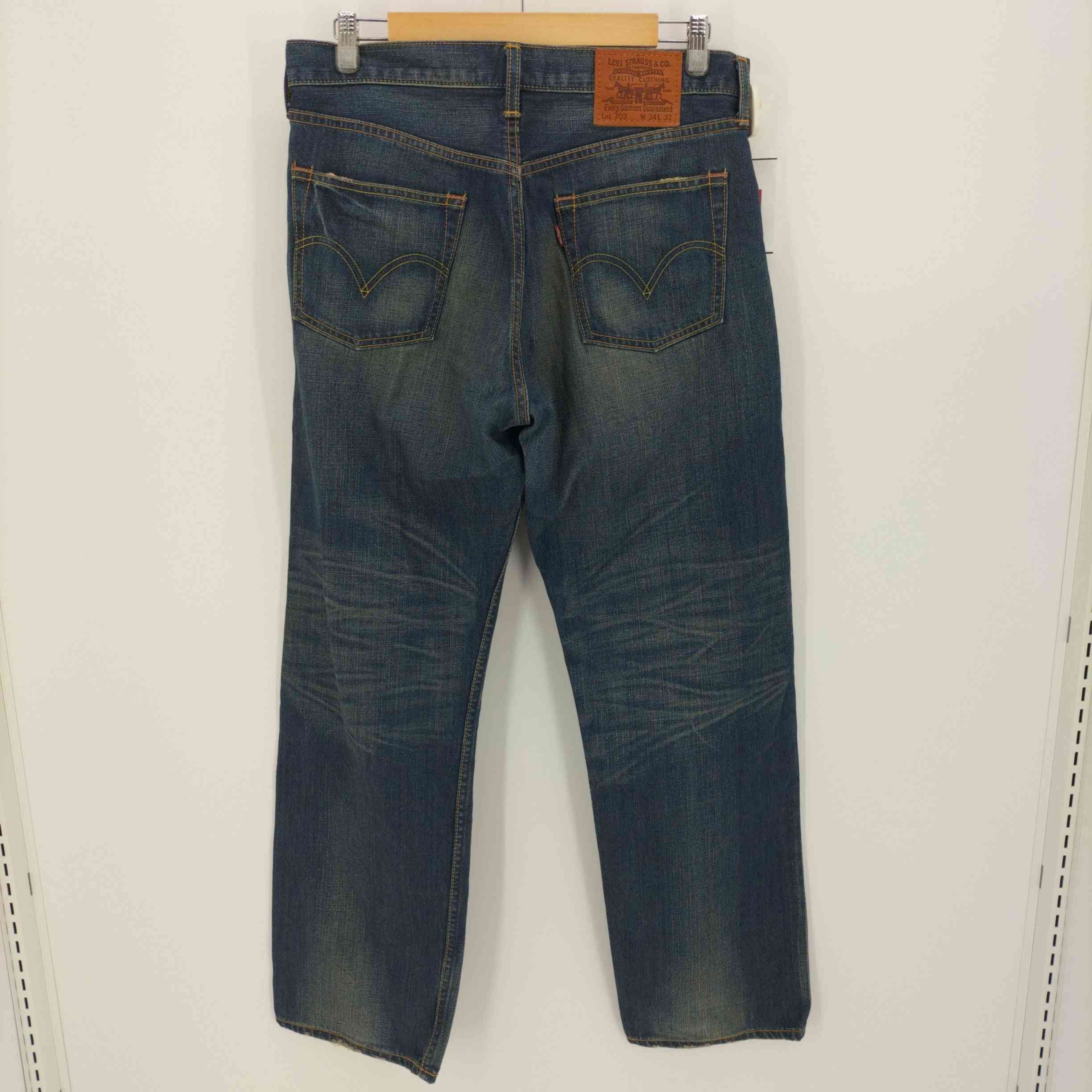 リーバイス Levis 00S 703 ボタン裏 V23刻印 ジップフライ デニム