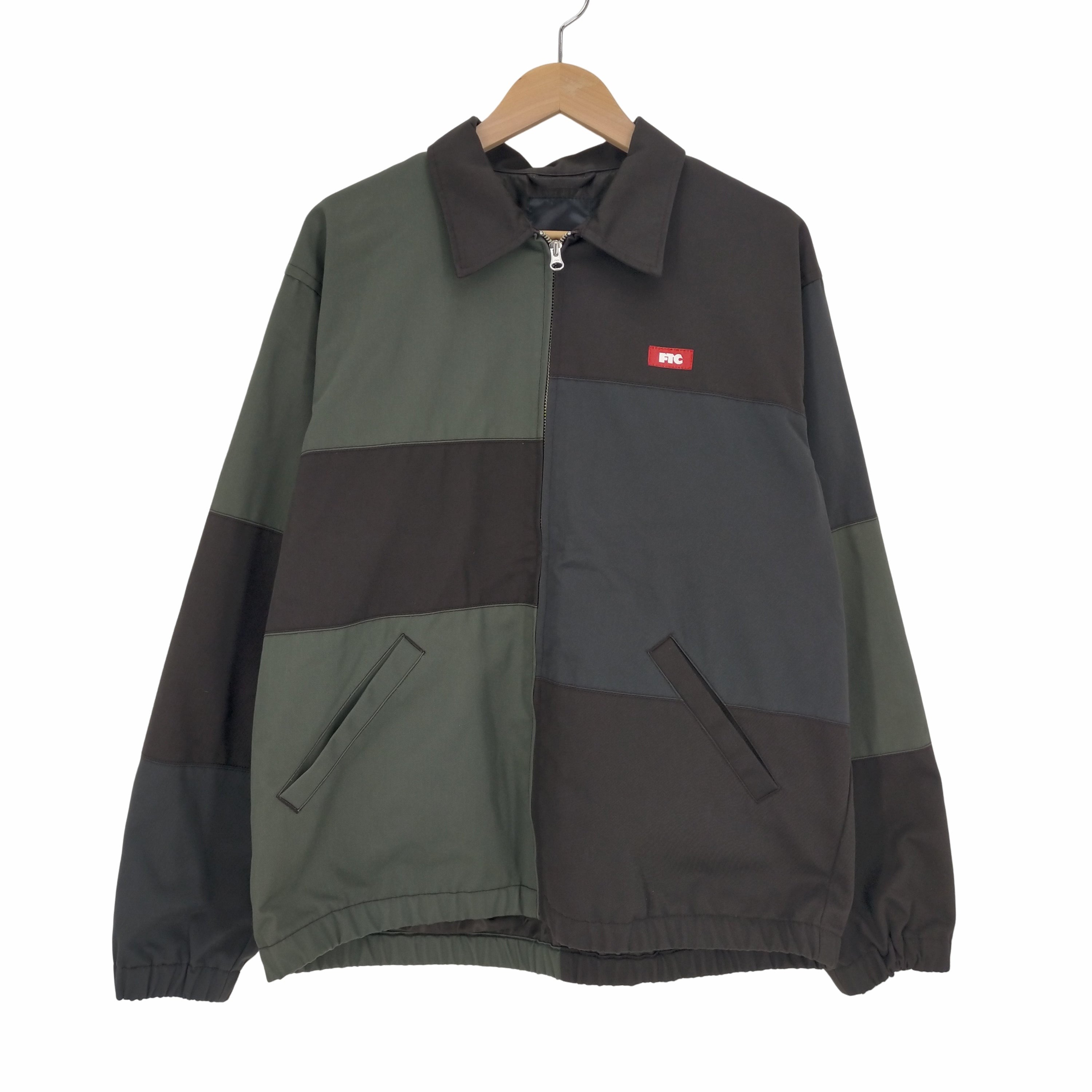 エフティーシー FTC PATCHWORK HARRINGTON JACKET メンズ JPN：L – ブランド古着買取販売バズストア