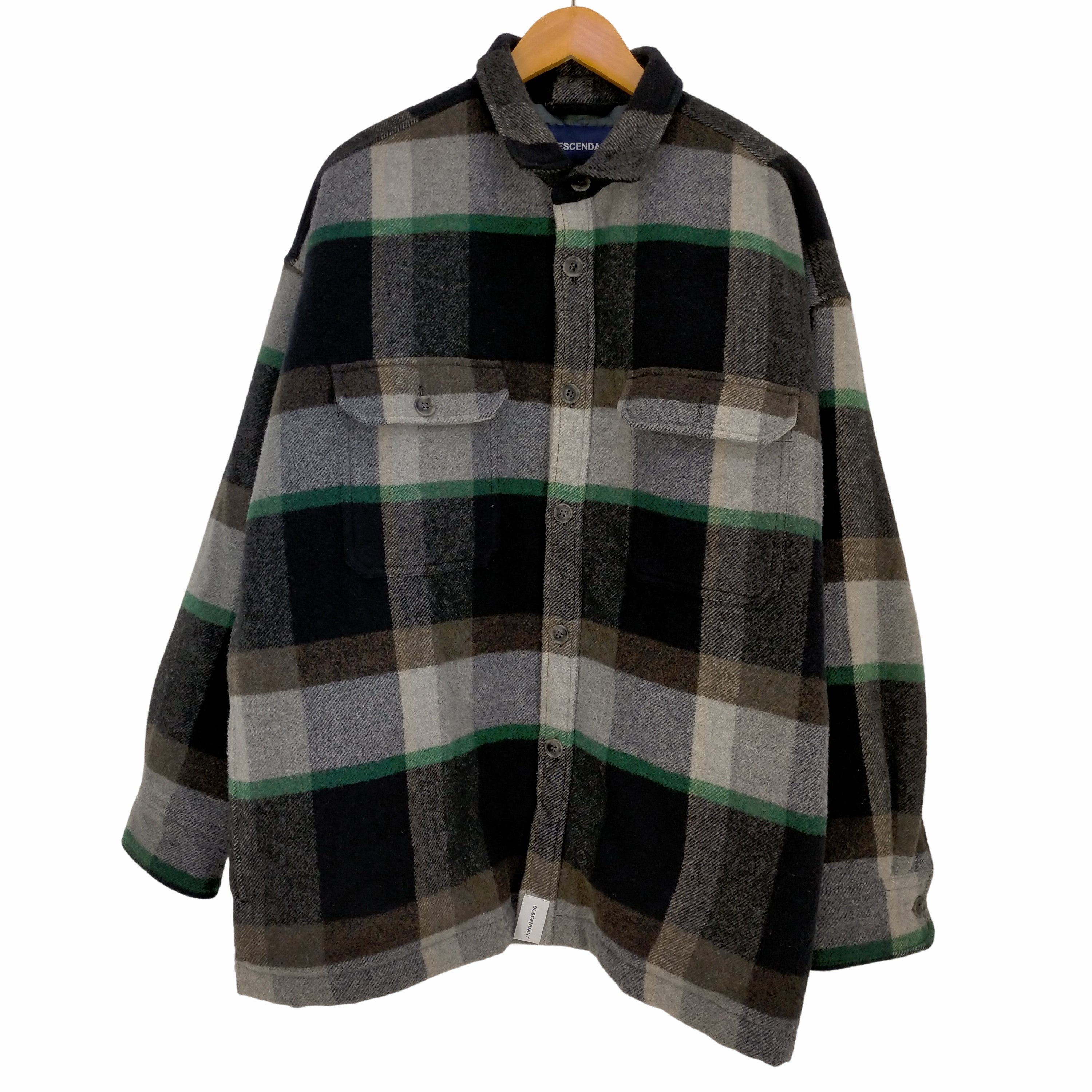 ディセンダント DESCENDANT CLAIRTON PLAID JACKET メンズ 3 – ブランド古着買取販売バズストア