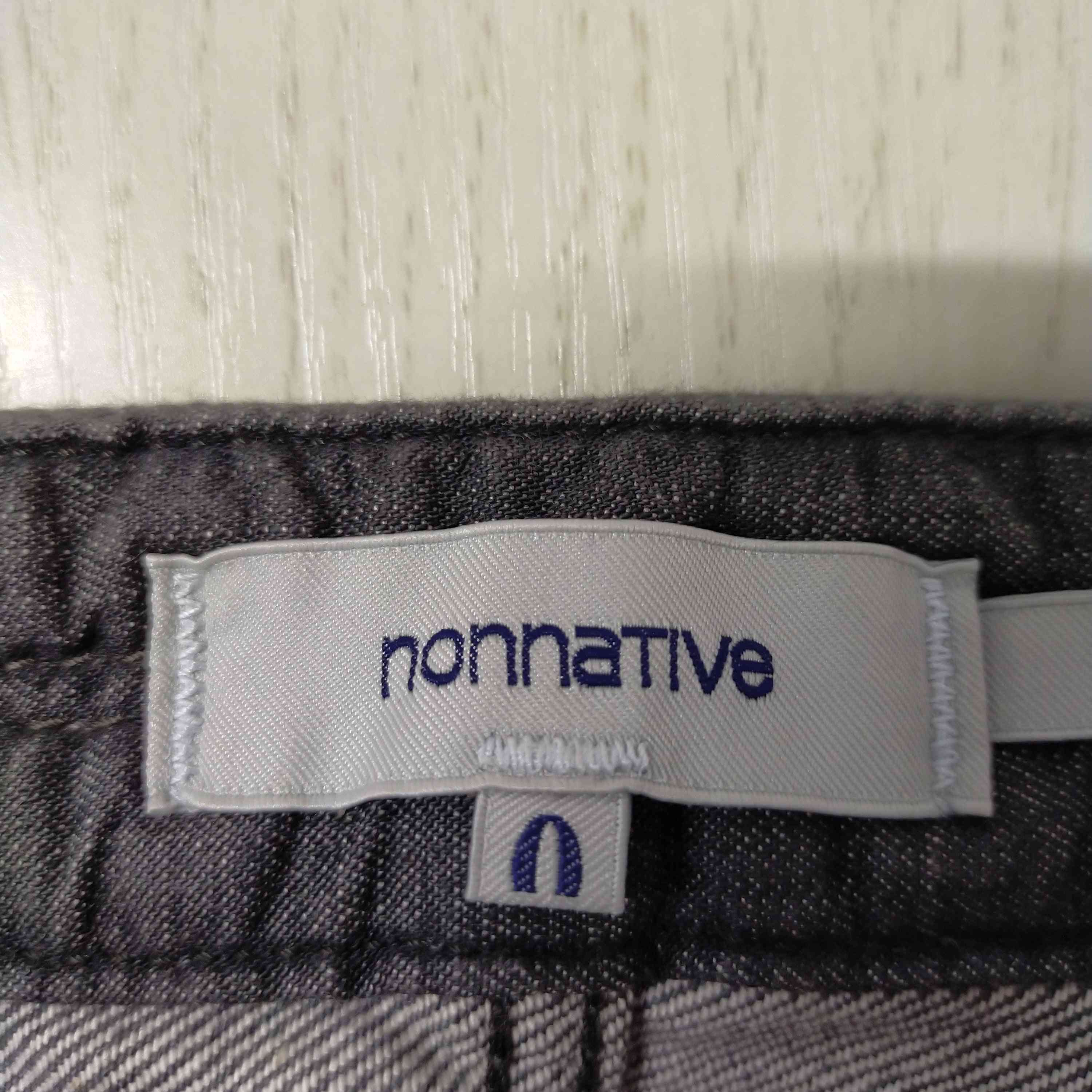 ノンネイティブ nonnative 5ポケット ストレートデニムパンツ メンズ