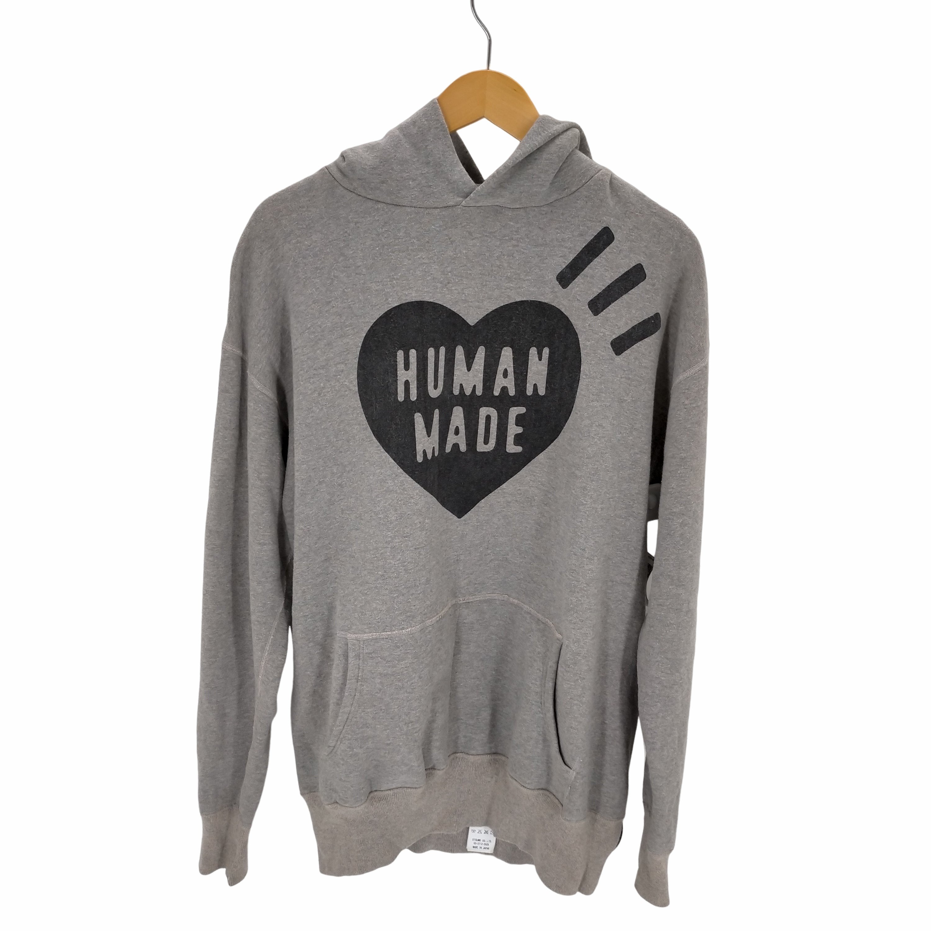 ヒューマンメイド HUMAN MADE ロゴクルーネックパーカー メンズ JPN