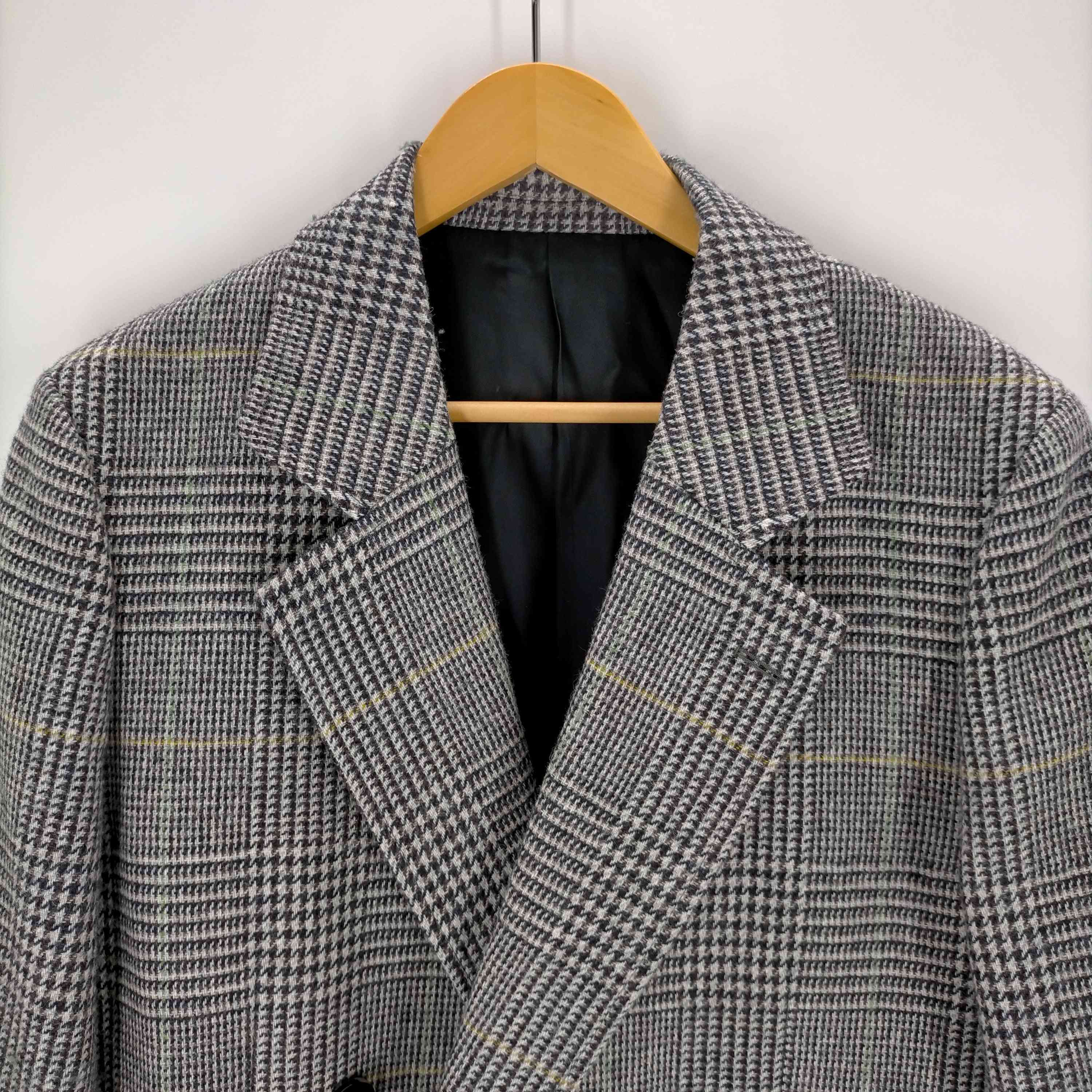 エディション Edition 21AW FOX FLANNEL TWEED CHECK ウール 6B チェックジャケット メンズ FREE –  ブランド古着買取販売バズストア