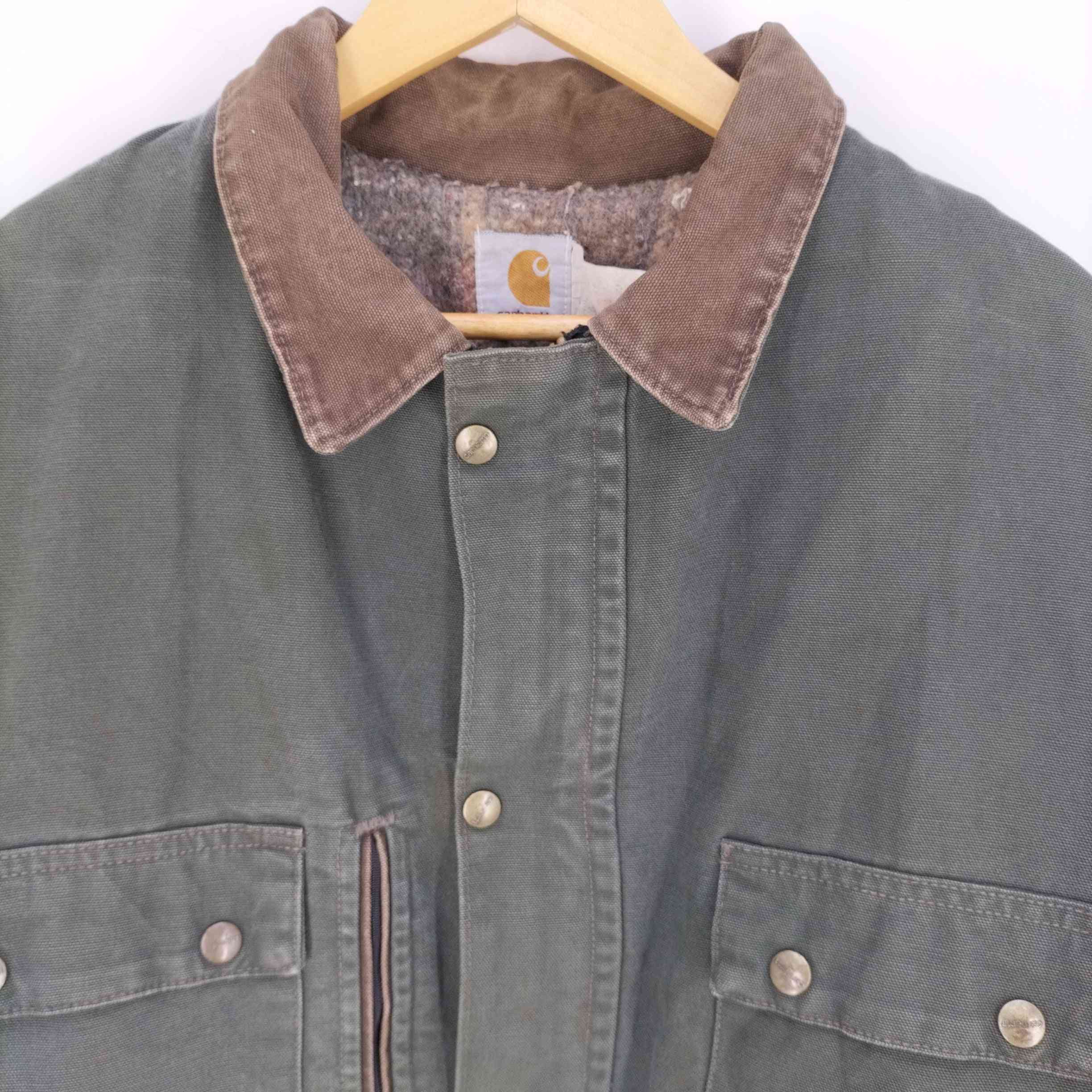 カーハート Carhartt 80~90s 裏地ブランケット カーバーオール ダック