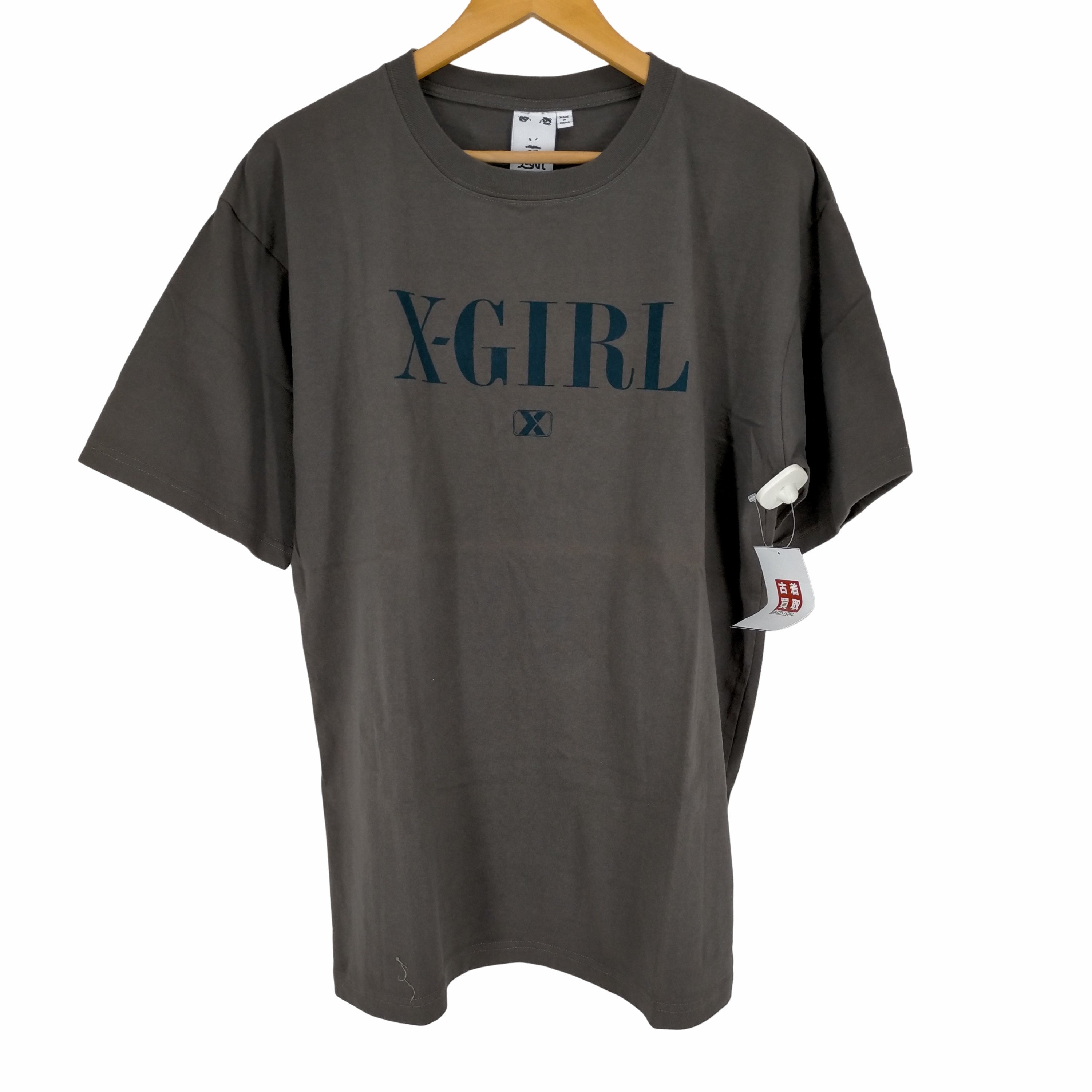 エックスガール X-girl 22SS COLLEGE LOGO S/S BIG TEE レディース JPN